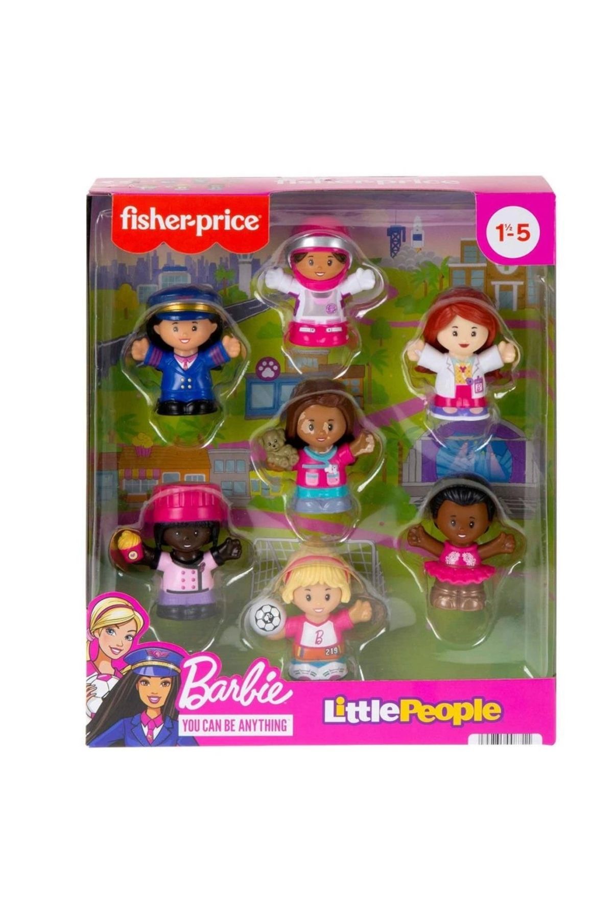 NW NessiWorld Nessiworld HCF58 Little People Barbie Figürleri