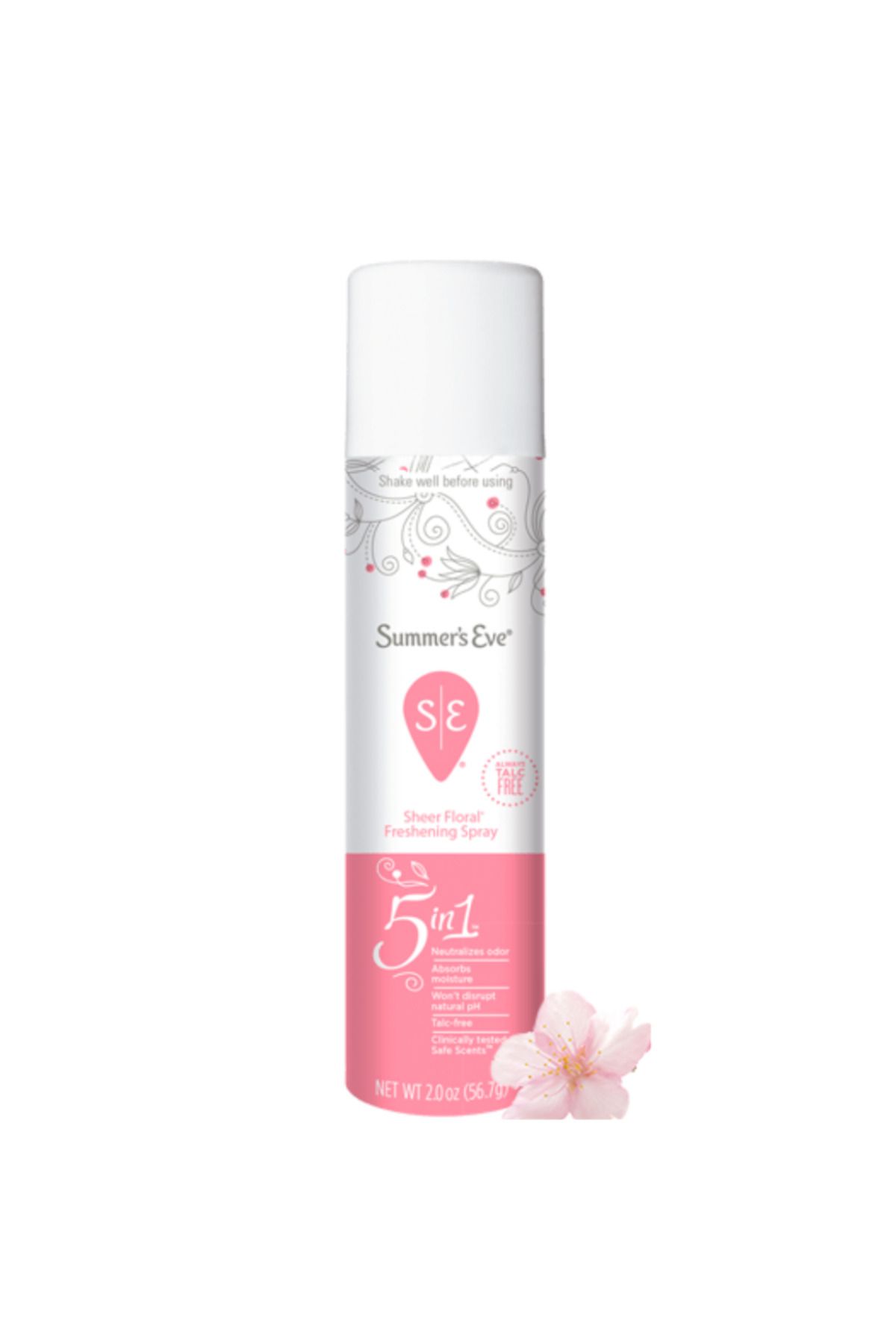 Summer's Eve-Sheer Floral Deodorant Spray - 56g 1