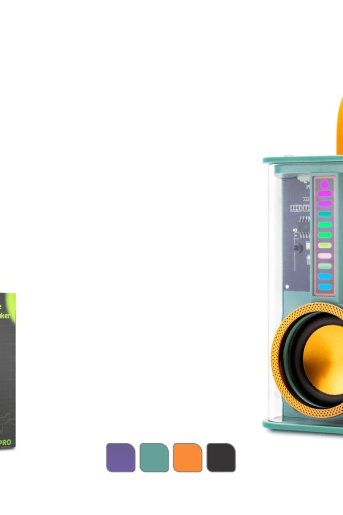 HADRON K07pro Yeşil Bluetooth Speaker 5w 102-61-47mm