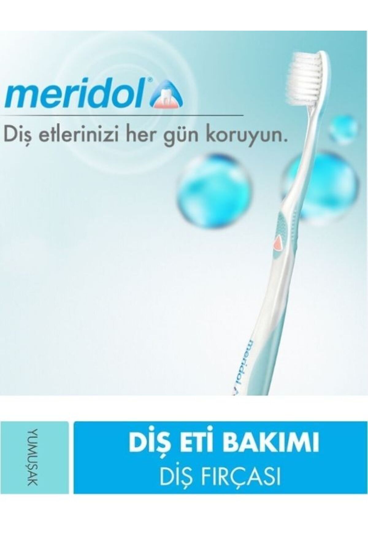 Meridol-Set of 3 Oral Care Water 400ml Toothbrush Soft Soft Toothpaste 75ml 20ml 4