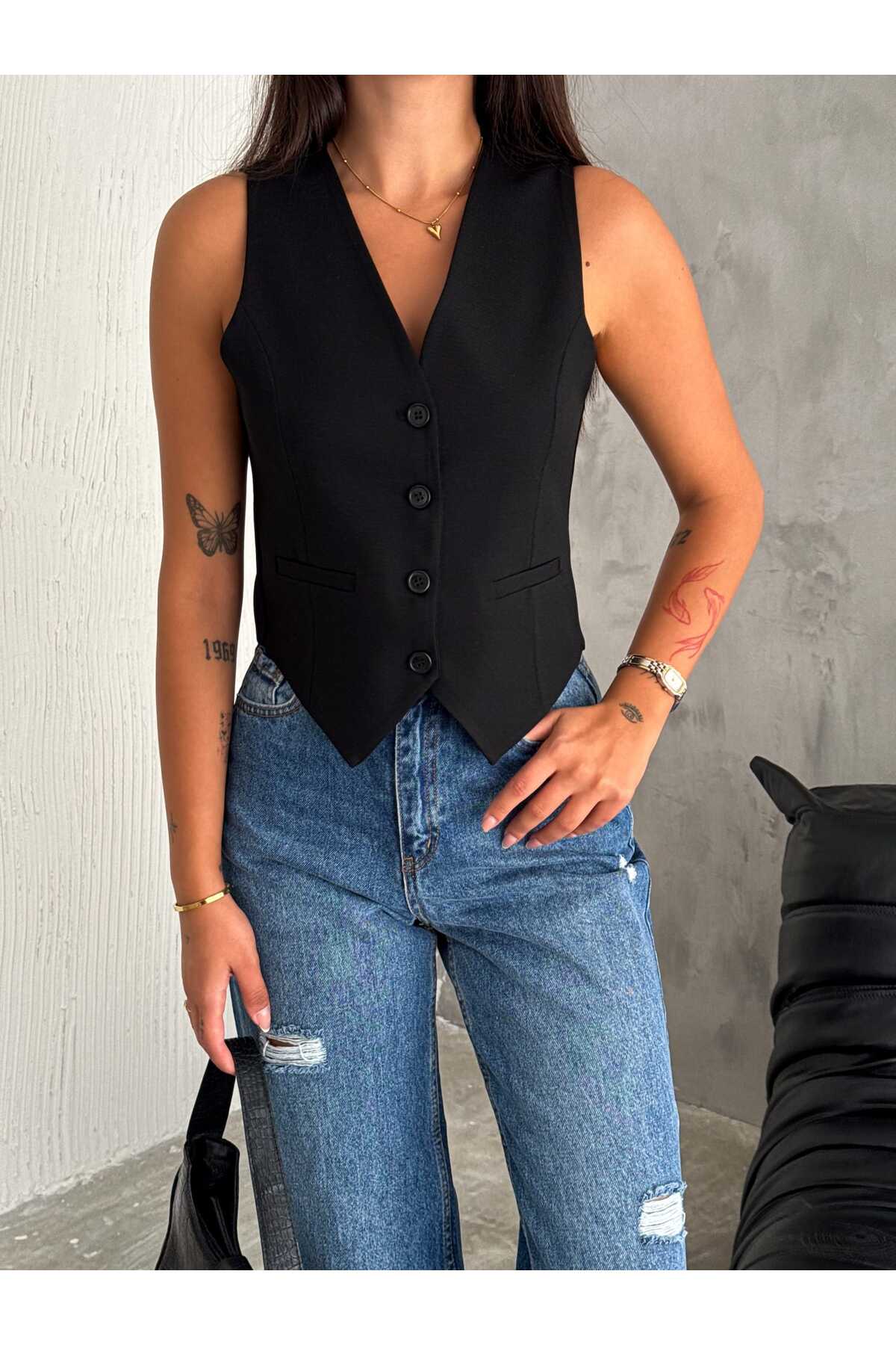 Premium casual yelek