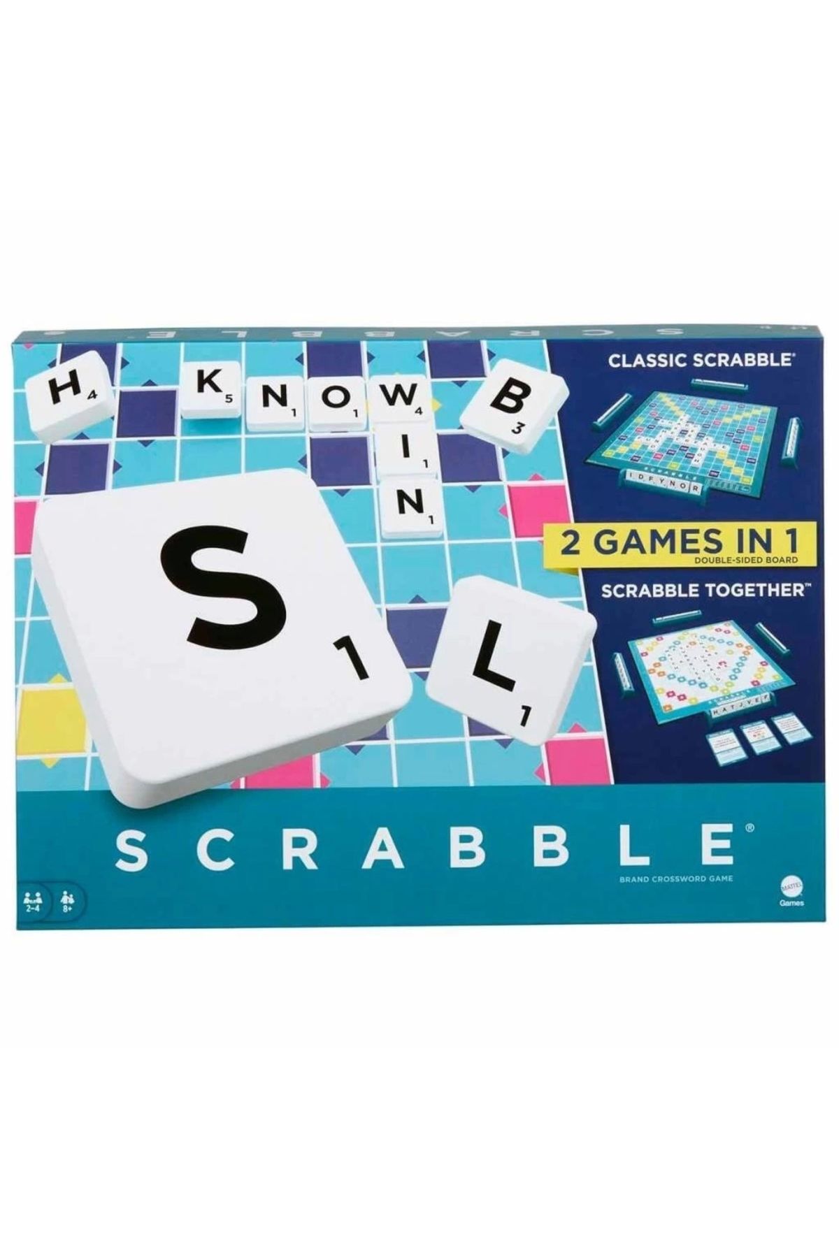 NessiWorld HWD43 Scrabble Orijinal İkisi Bir Arada İngilizce