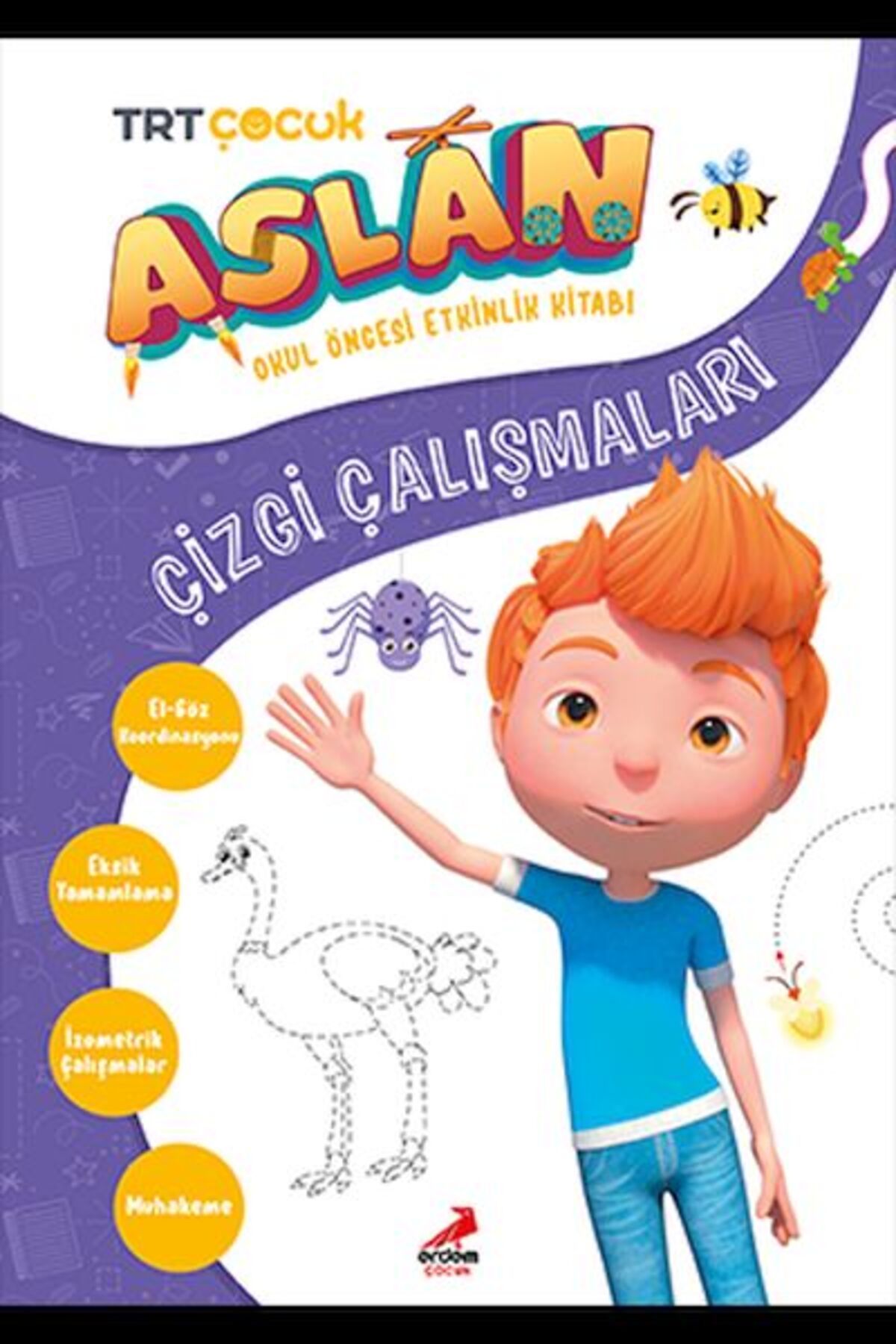 Erdem Çocuk Aslan Çizgi Çalışmaları