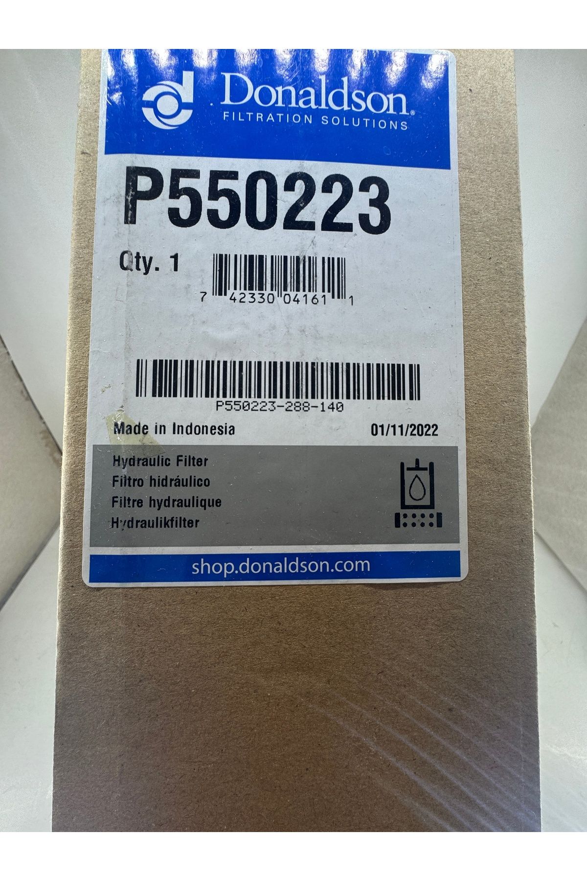 Donaldson P550223 Hydraulic Spin-On Filter 4330011324842
