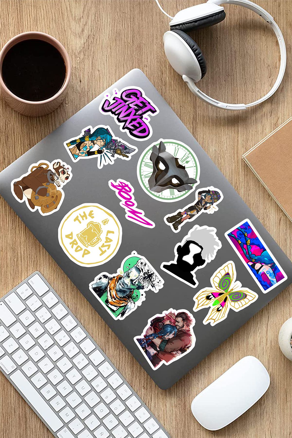 AR Sticker Arcane Laptop Notebook Tablet Sticker Set 2