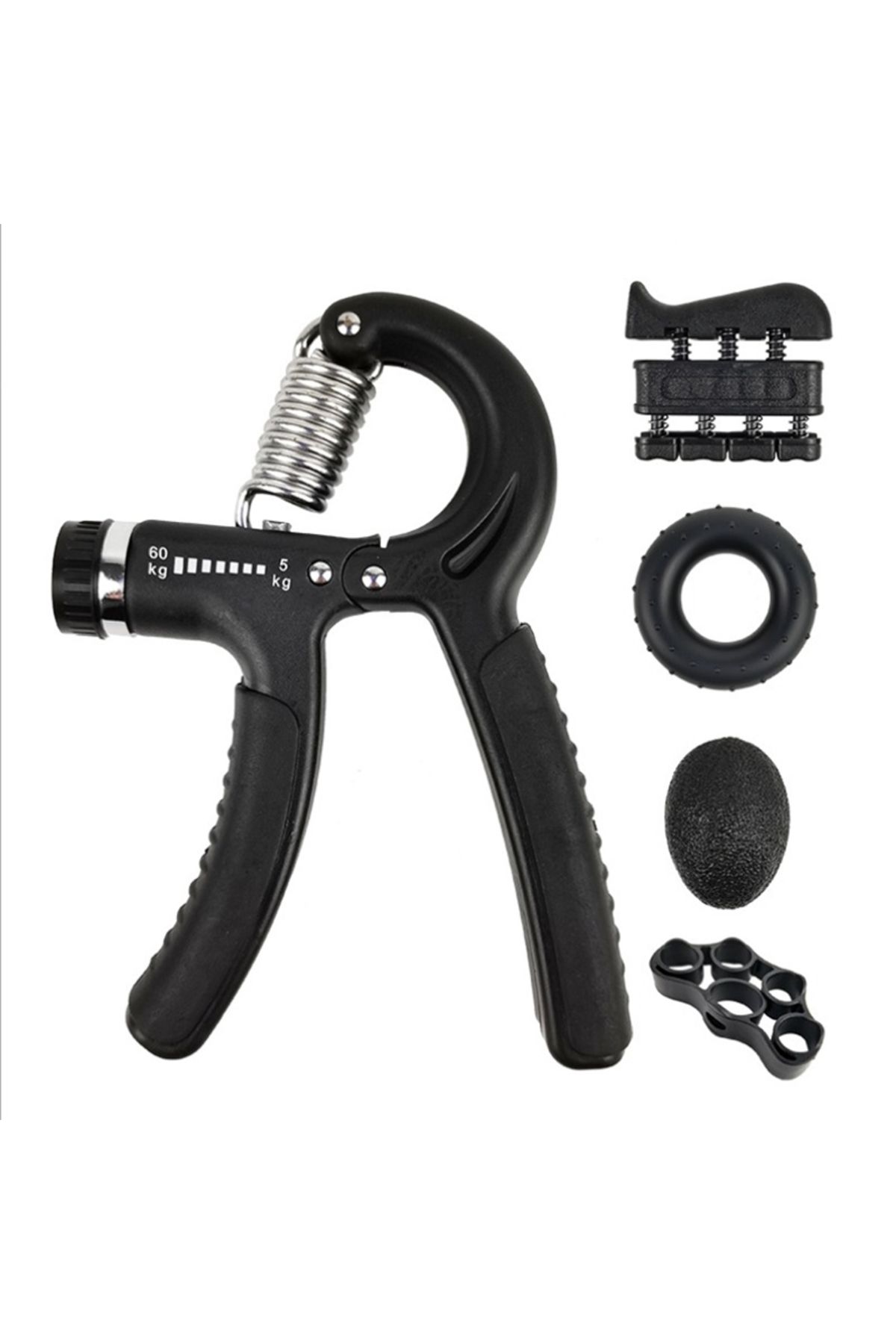 gaman-5 Pieces in Custom Bag - Hand Wrist and Finger Exerciser Set 7