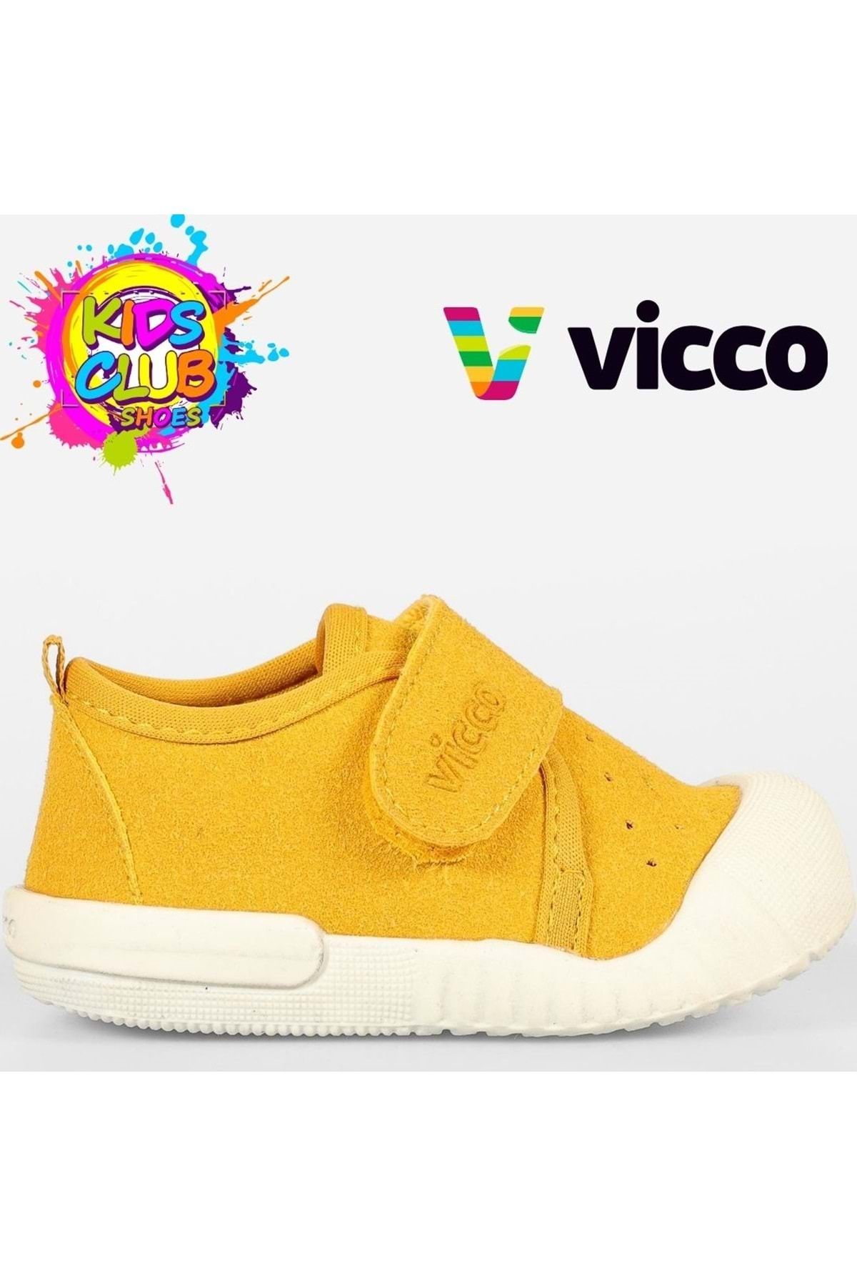 کفش ورزشی بچه گانه ارتوپدی کودک Anka II First Step زرد Vicco