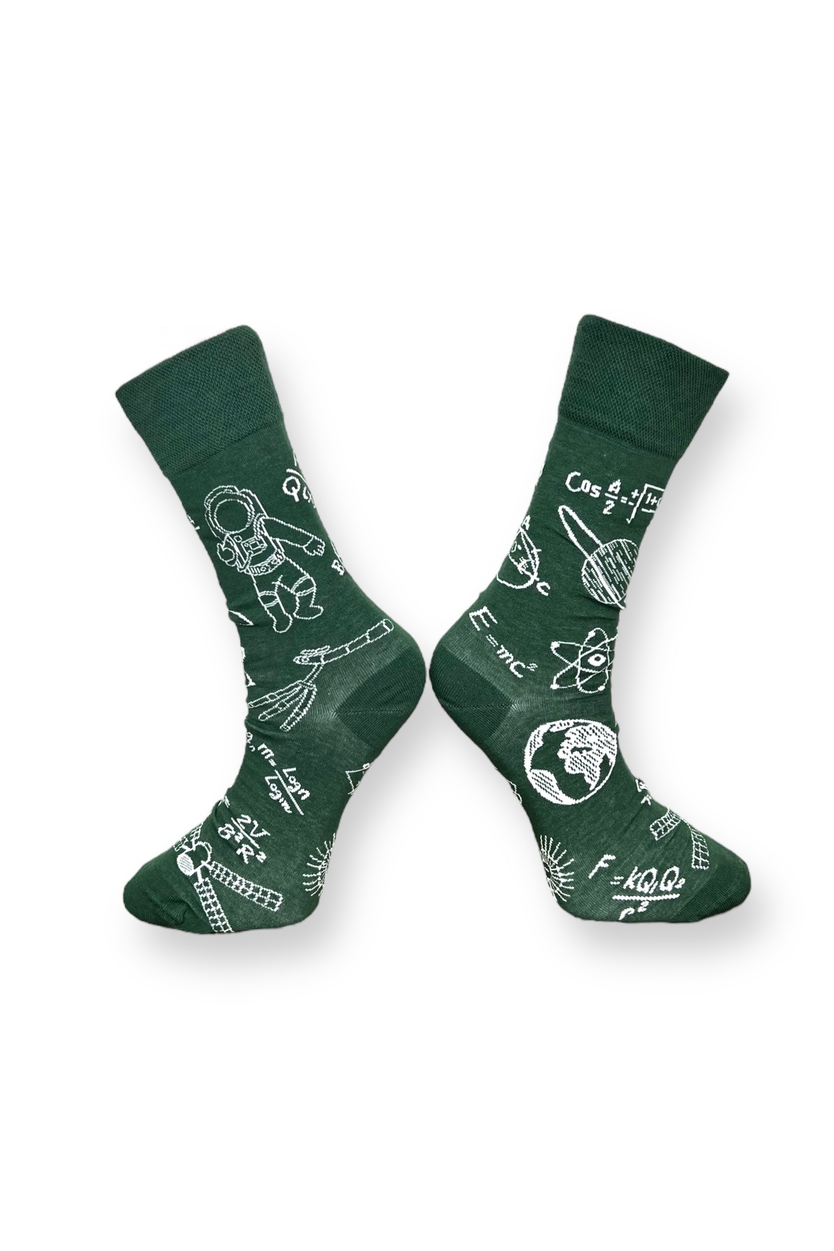 Mevo-3-Piece Unisex Flexible Moisturizing Cotton Colorful and Patterned Socks 7