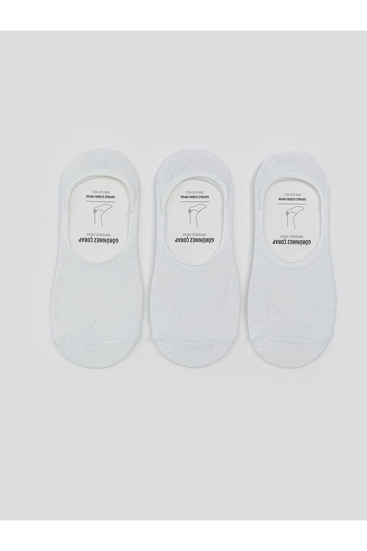 LC Waikiki Yeni Sezon Erkek Babet Corap 3'lu - S5KE51Z8