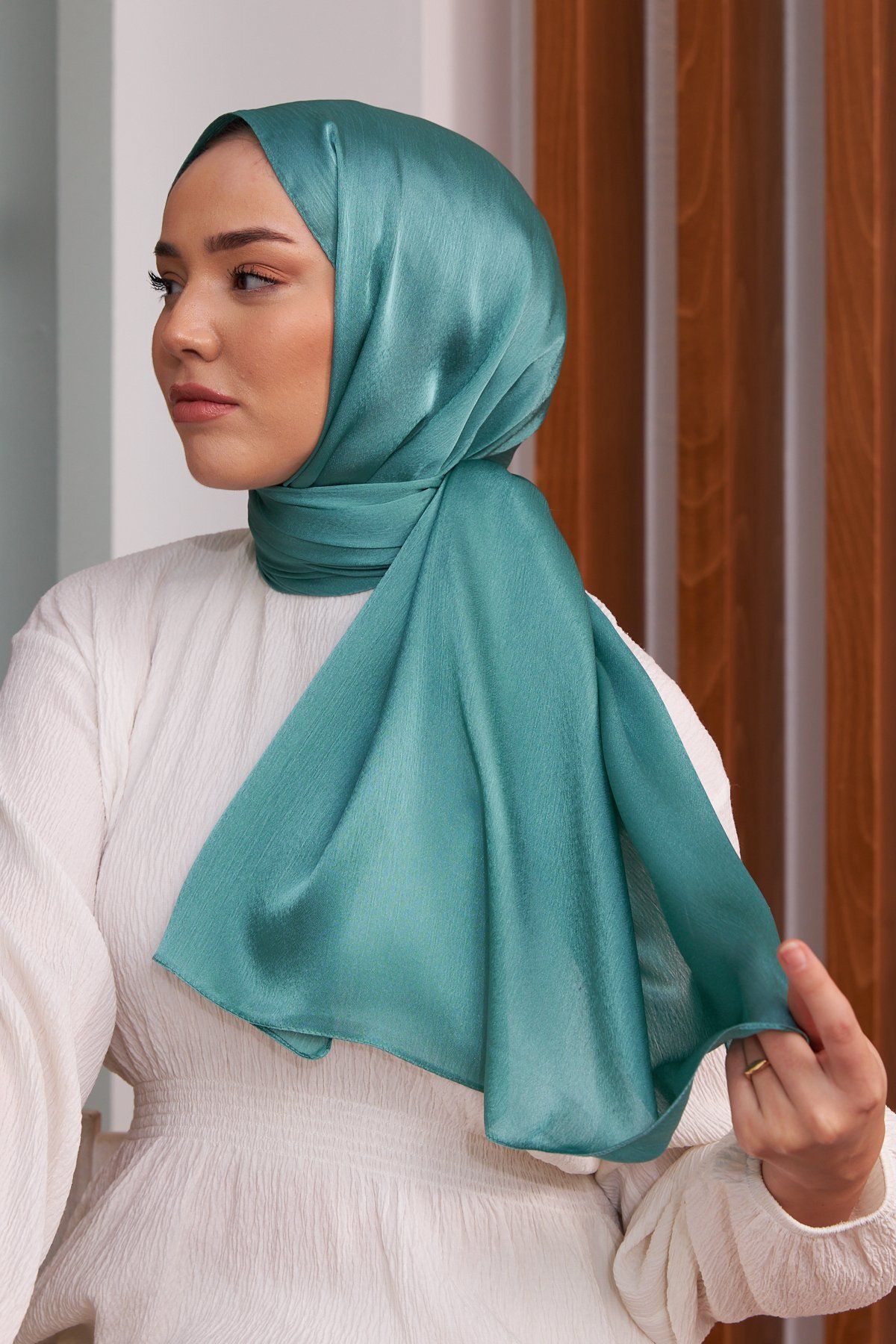 Silk Home Abiyelik Janjan Şal - Mint