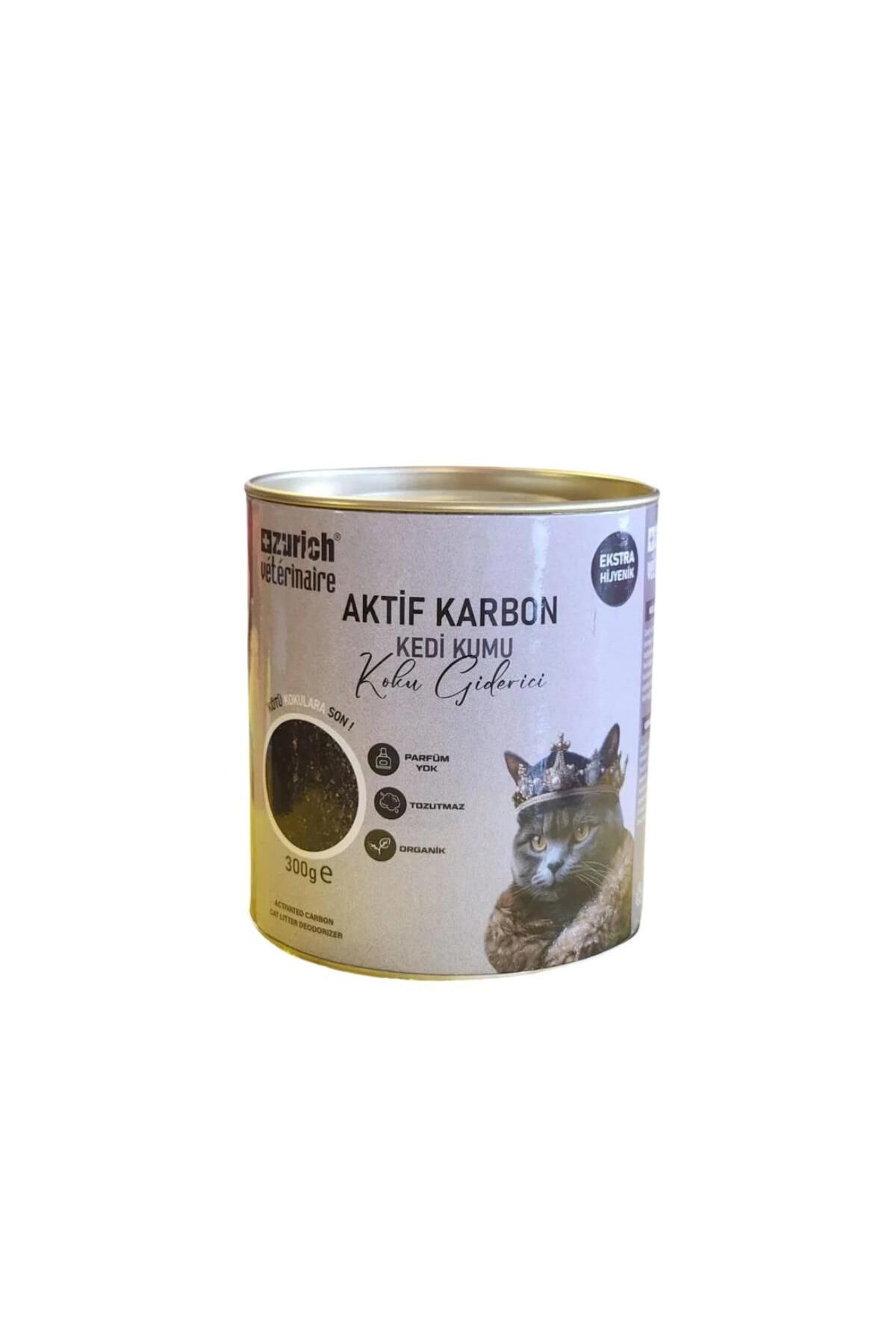 Zurich Aktif Karbon Kedi Kumu Koku Giderici 300 gr