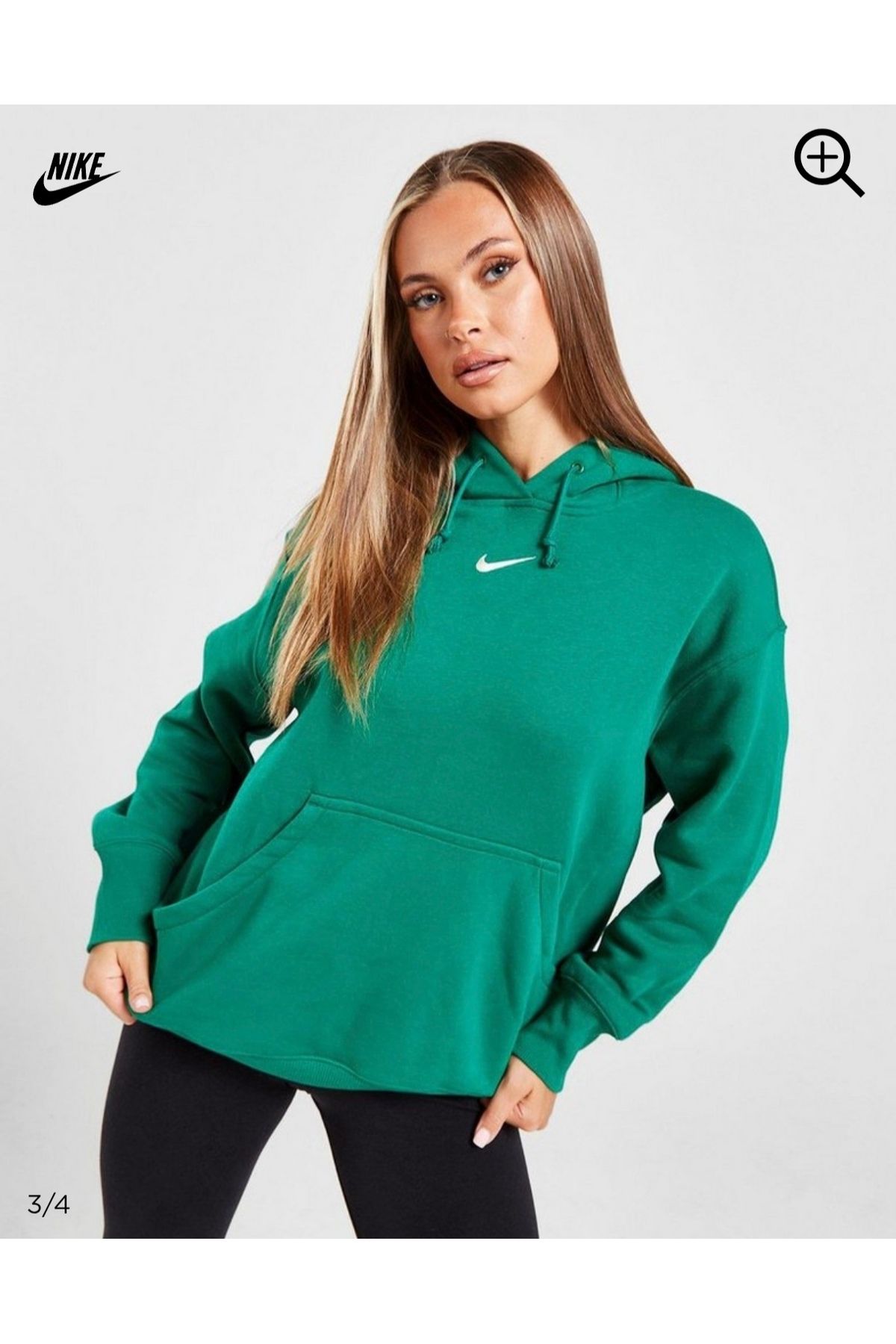 Nike BLUZA Z KAPTUREM W NSW PHNX FLC OS PO HOODIE