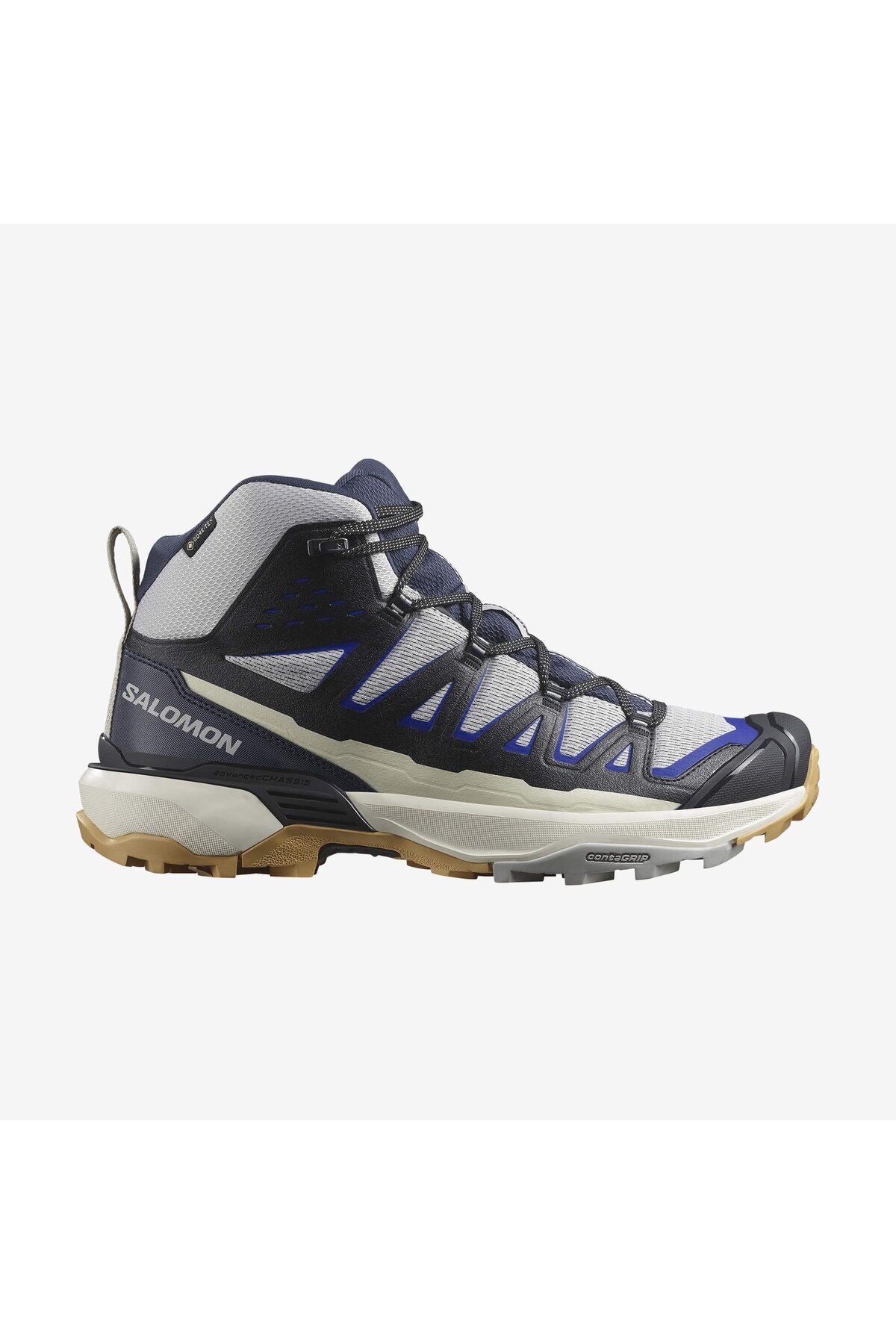 سالومون چکمه مردانه فضای باز مردانه X ULTRA 360 EDGE MID GORE-TEX خاکستری بنفش L47698500
