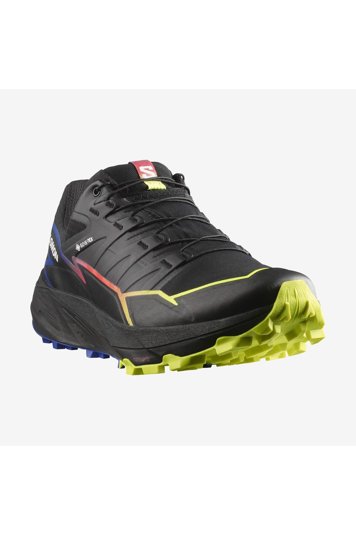 کفش دو و تمرین چند رنگ مردانه زنانه GORE TEX در حال رانینگ سیاه Salomon
