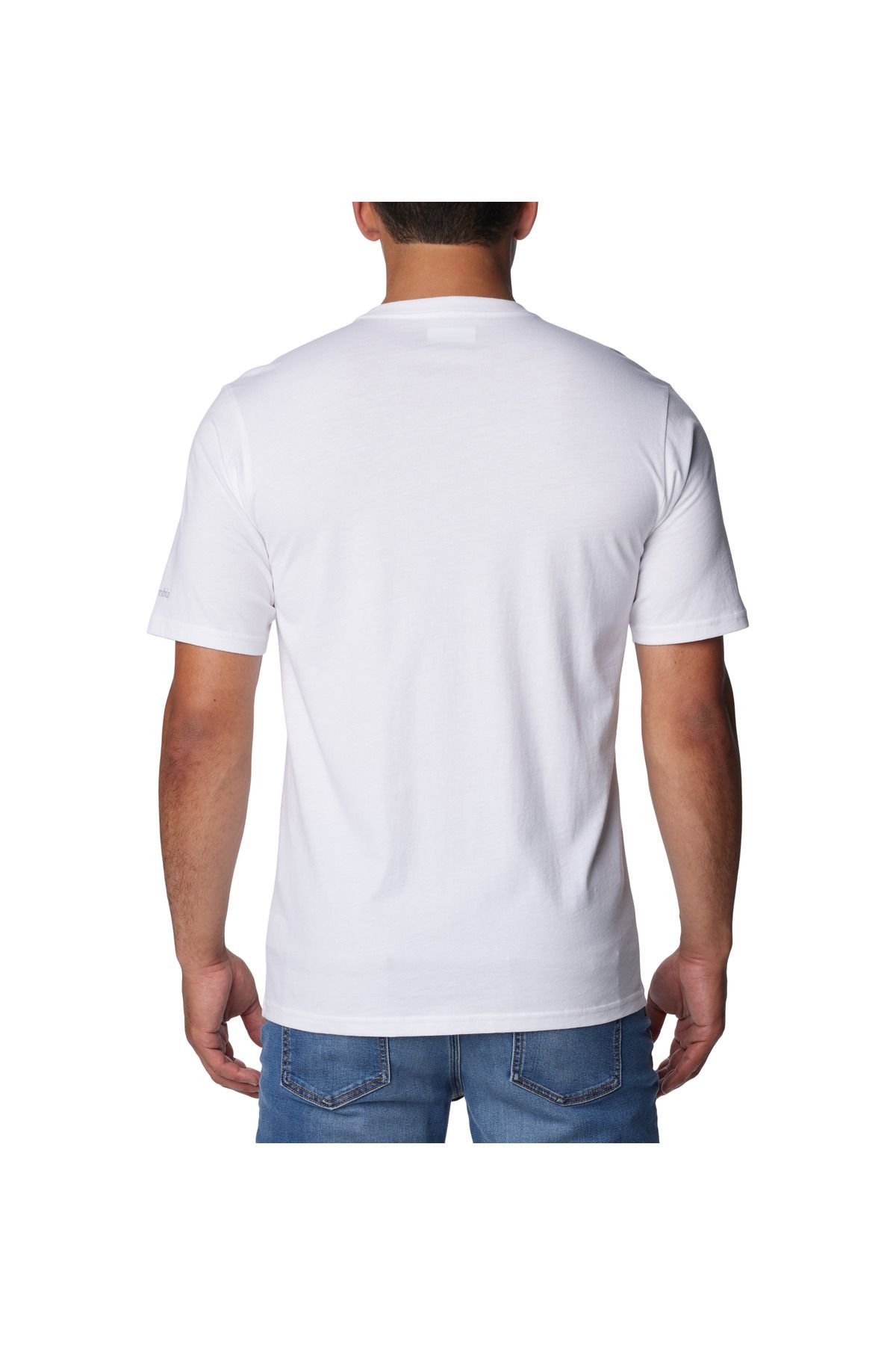 Columbia-White Sports T-Shirt Cl 1680051 -100 3