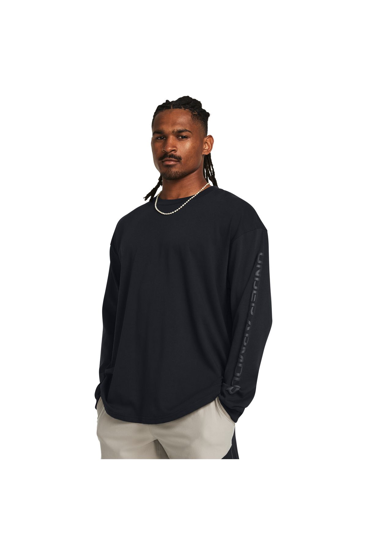 Under Armour-UA HW Tonal Wordmark LS – schlichtes und stilvolles Design 1
