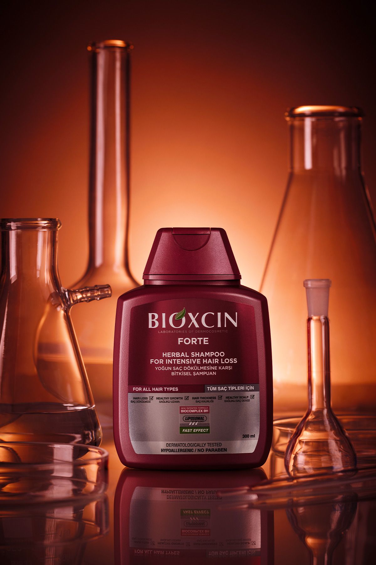 Bioxcin-Forte 300 ml Shampoo - Intensive Shedding Shampoo All Hair Types 2