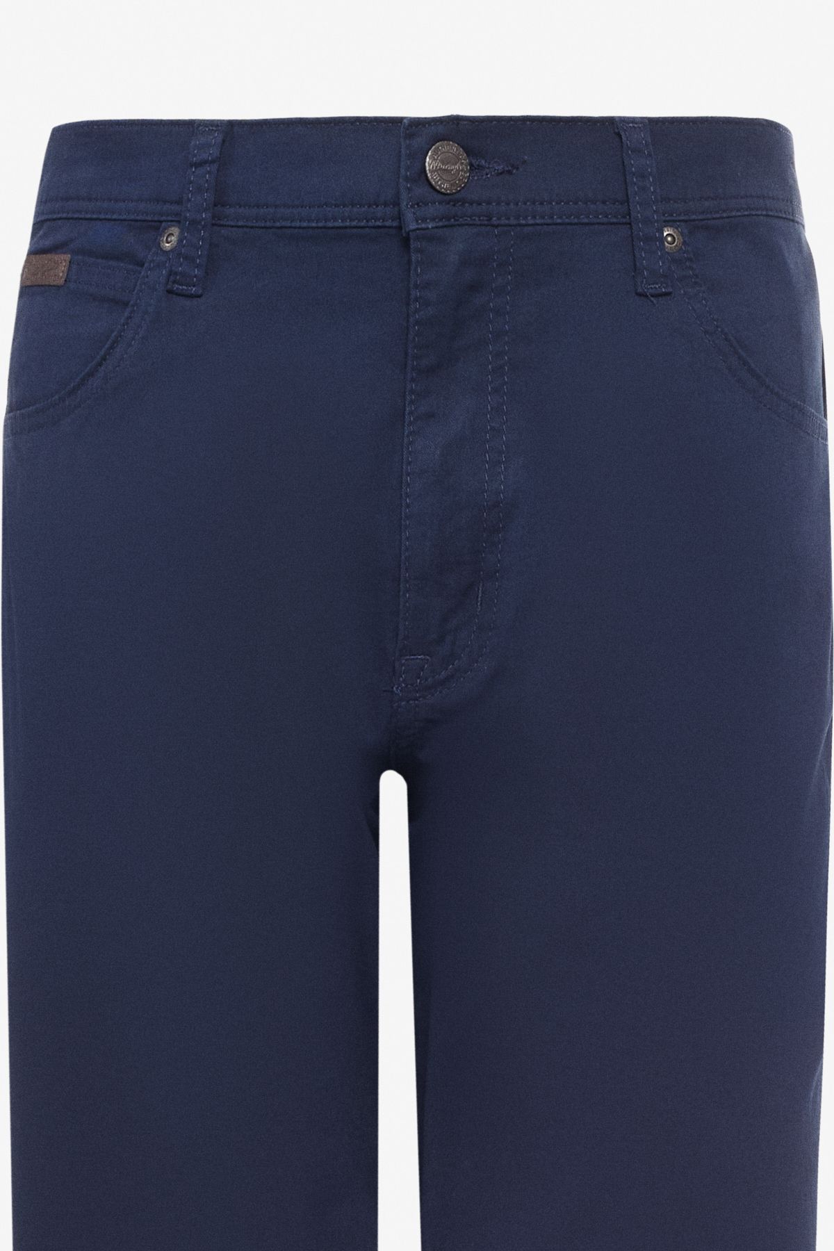 WRANGLER-Regular Fit Regular Cut Normalny stan Proste nogawki Granatowe spodnie Texas 2