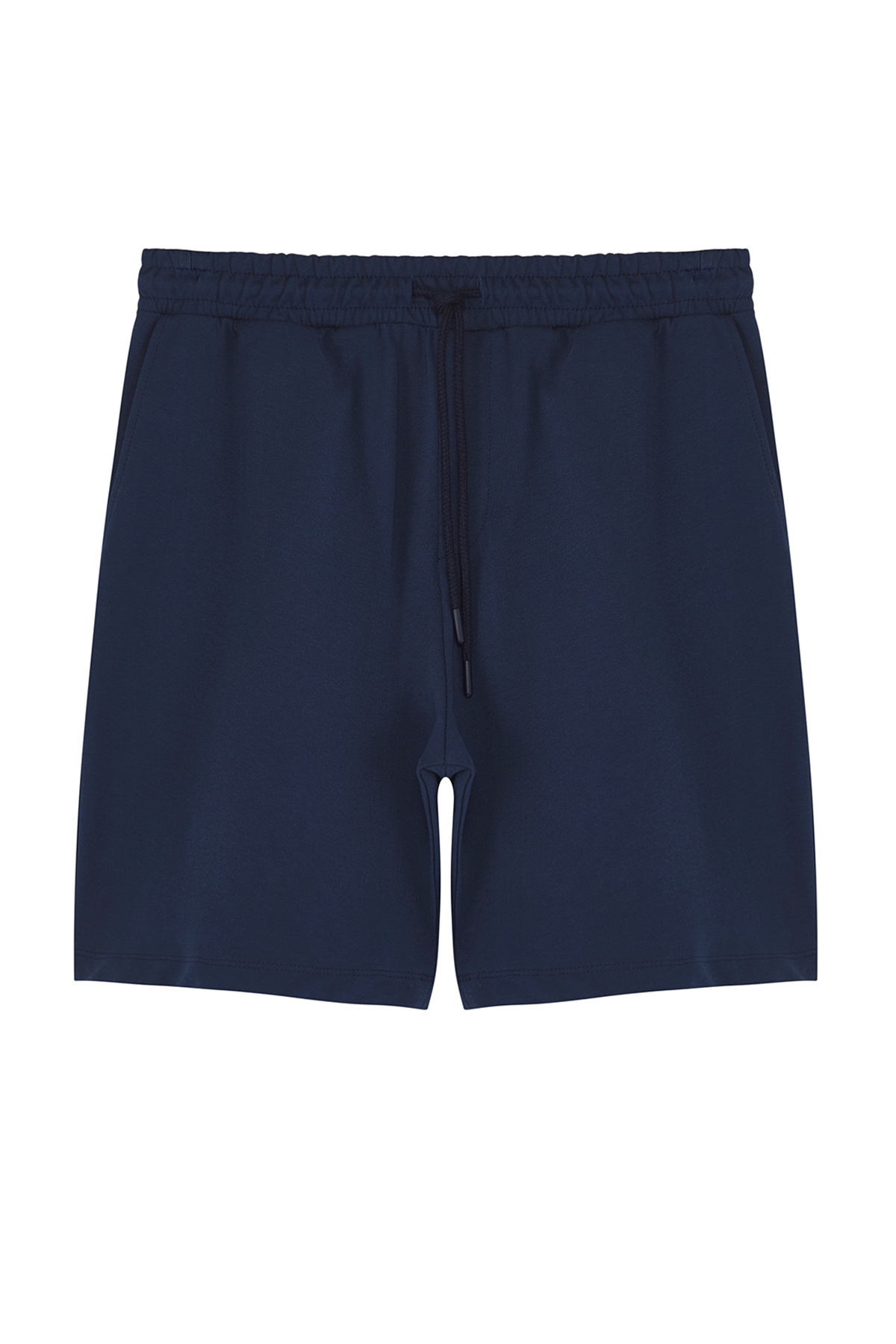 Trendyol Collection-Navy Blue-Stone 2 Pack - 100% bavlna Pohodlné šortky TMNSS24SR00013 15