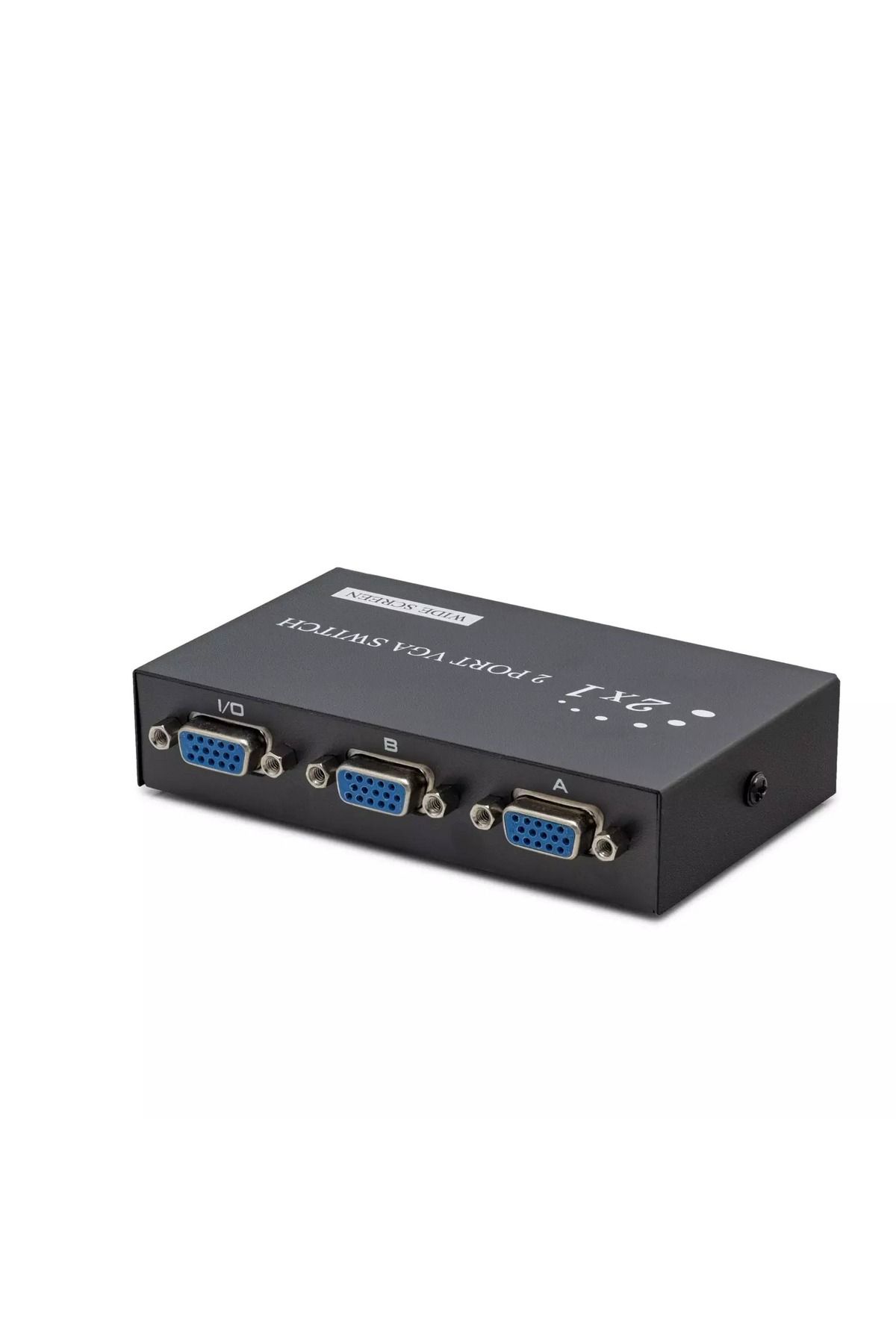 evimdeyokyok Vga Switch 54 Mhz 2 Giriş 1 Çikiş Butonlu Geçiş 2 Port HDX1280 TdrTr