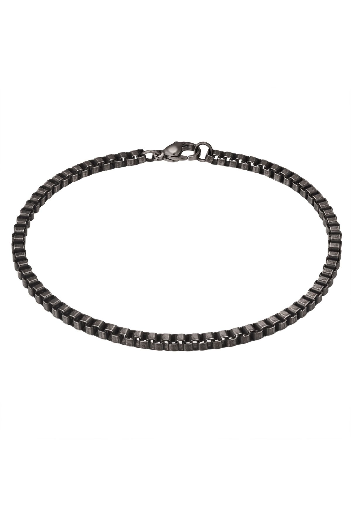 True Rebels-Edelstahlarmband Armband Edelstahl gunmetal 1