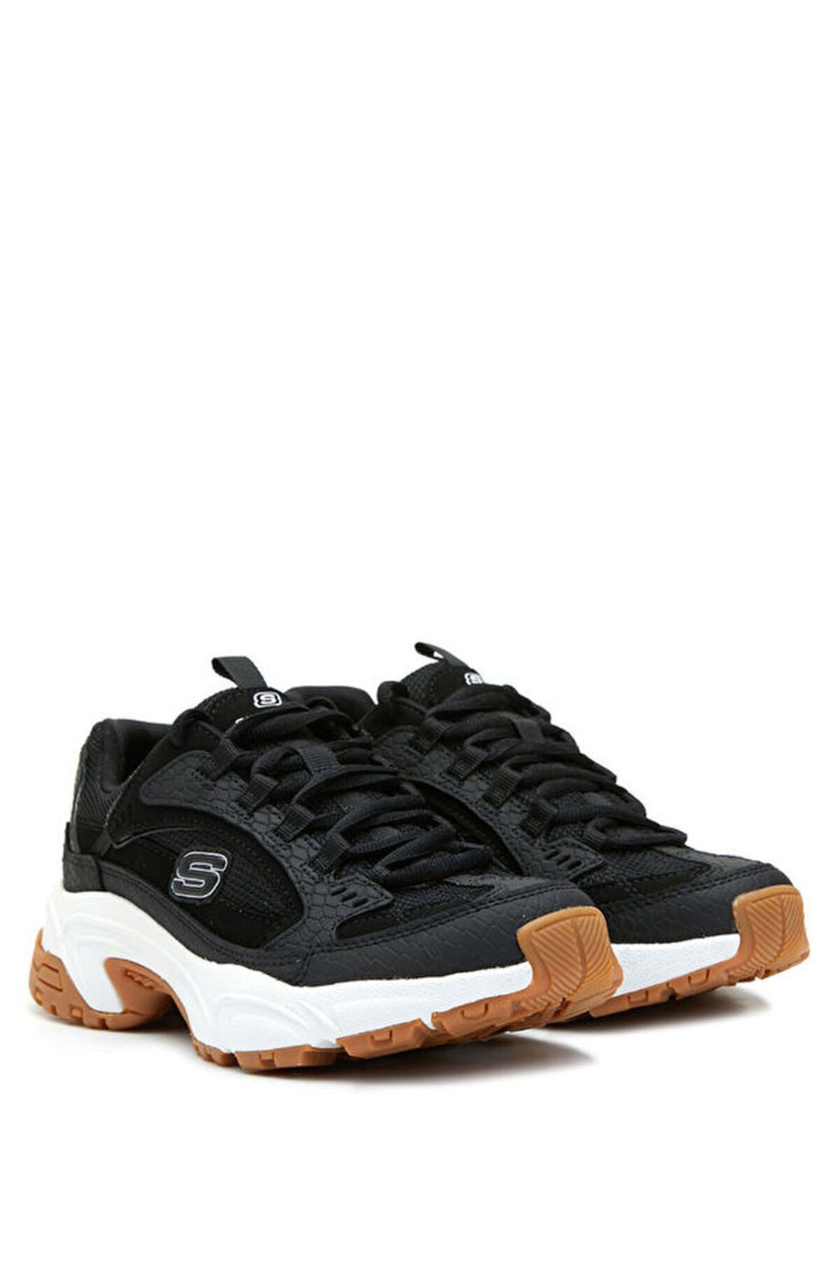 SKECHERS Stamina Classy Siyah Beyaz Kadın Sneaker