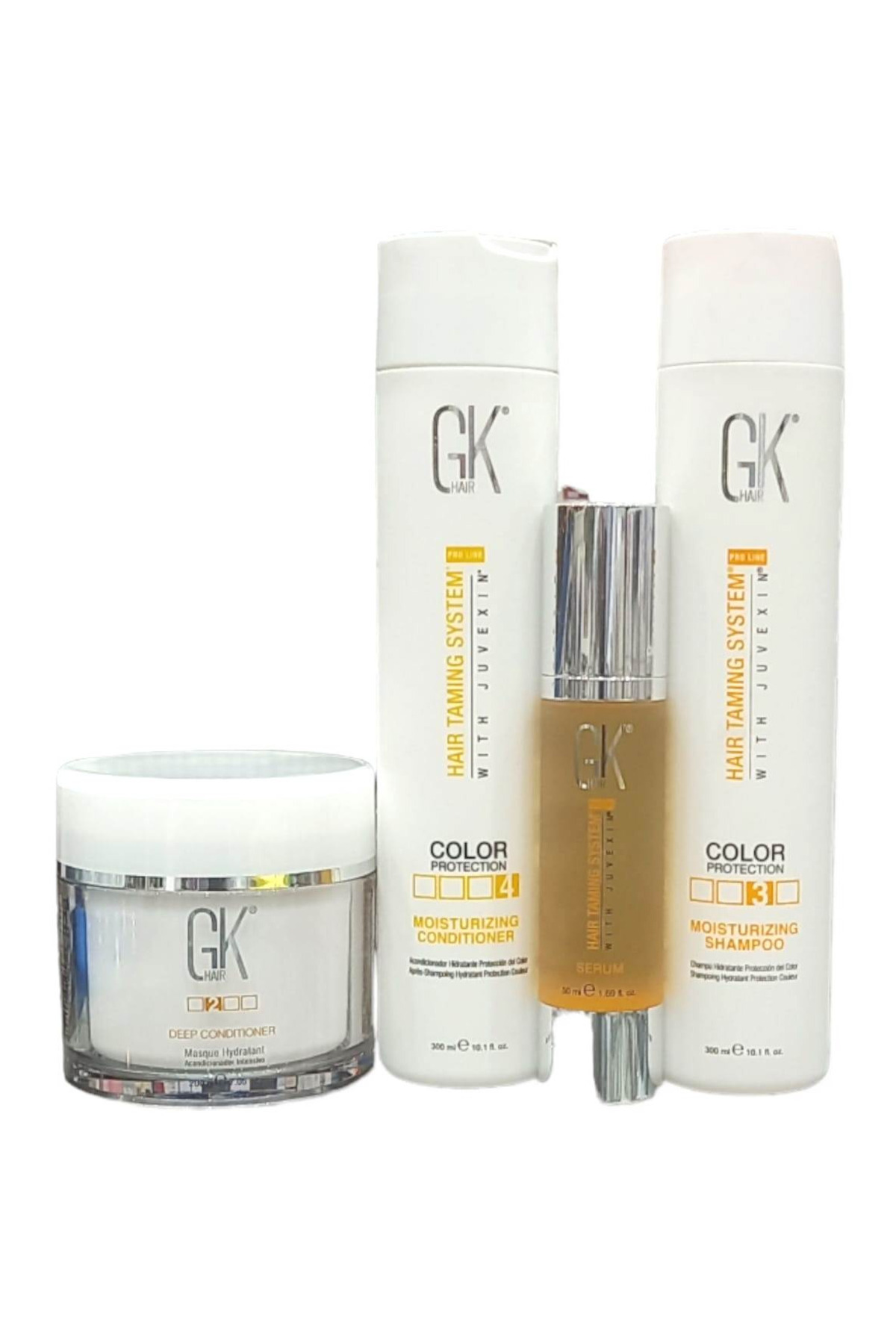 مجموعة جي كي هير مويستريزنج شامبو 300مل وبلسم 300م...