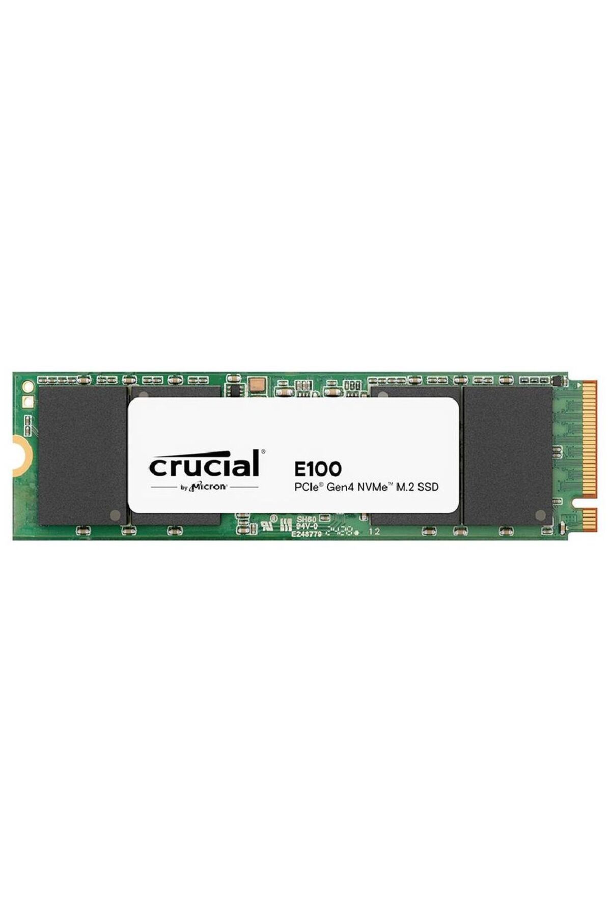 Crucial E100 1TB PCIe Gen4 2280 NVMe M.2 SSD (5000-4500 MB/s) CT1000E100SSD8