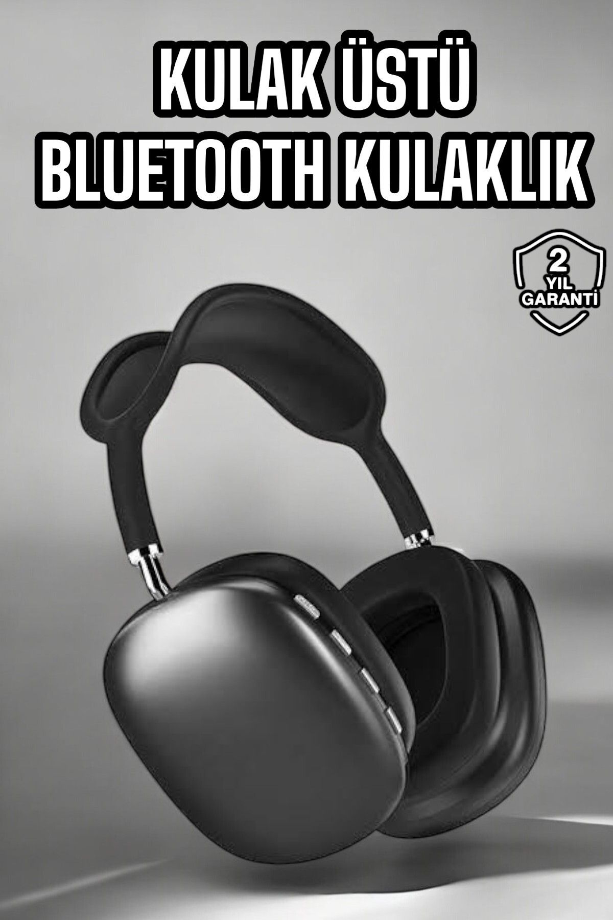 teknodayım P9 Plus Kulaklık Siyah Bluetooth Bağlantılı Kulak Üstü Kablosuz