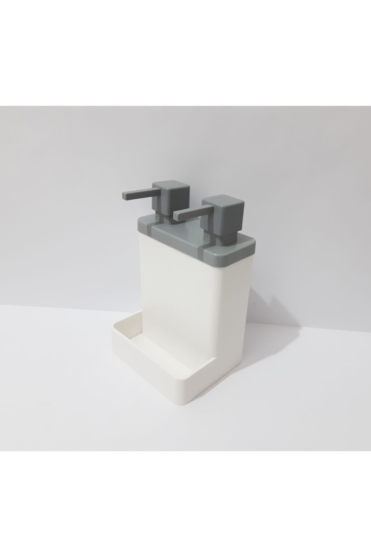 renkli çiçekler-Dozator de sapun lichid 19x12 CM Dozator de sapun de 800 ml cu bol pentru burete 6