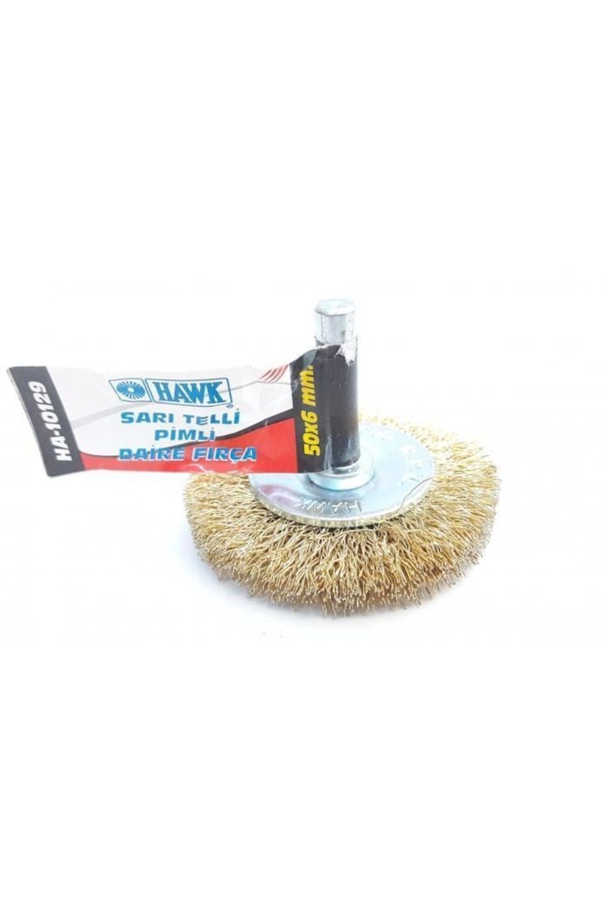 feifei Ha10129 Pimli Sarı Tel Daire Fırça 50X6 Mm