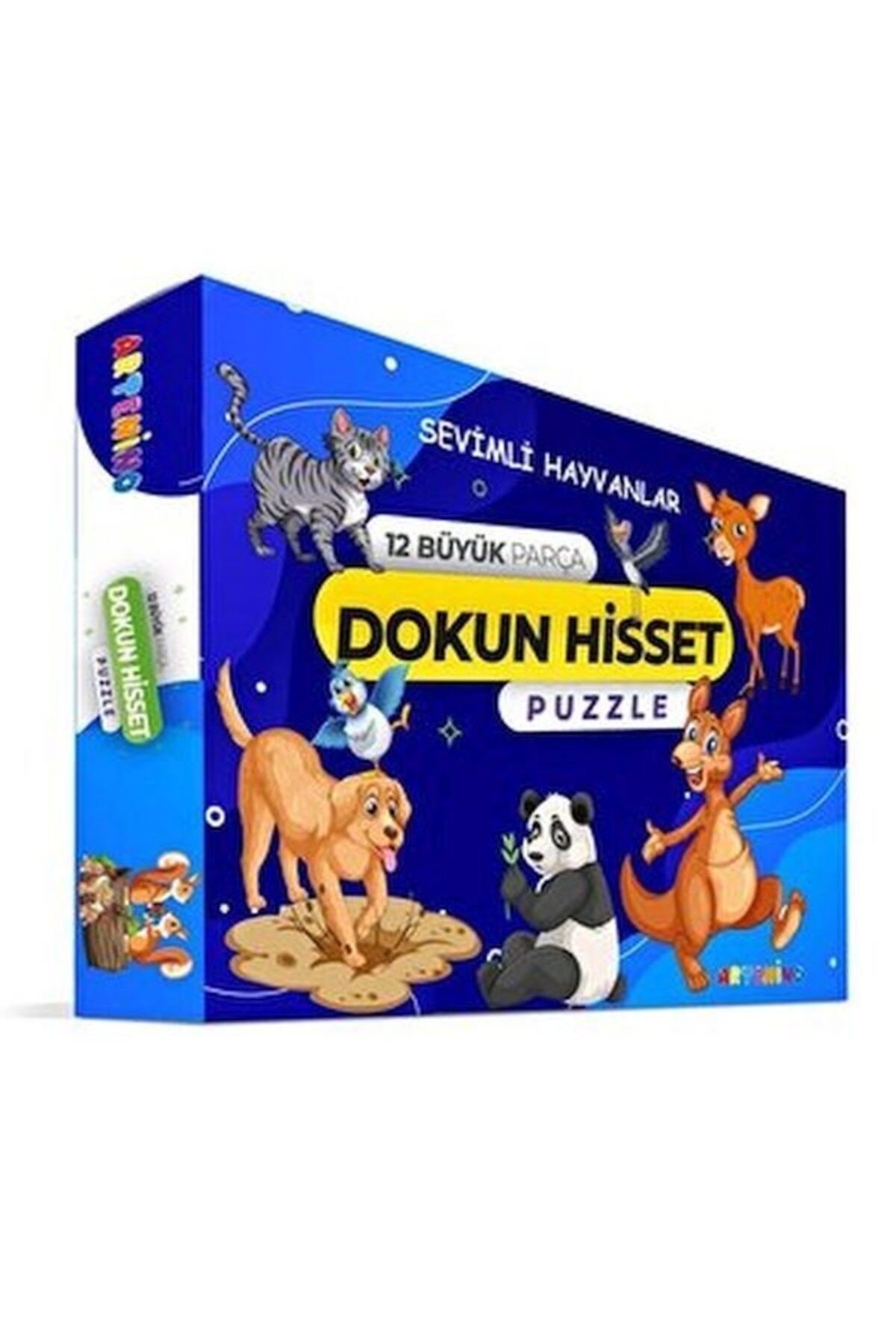 feifei Sevimli Hayvanlar - Dokun Ve Hisset Puzzle