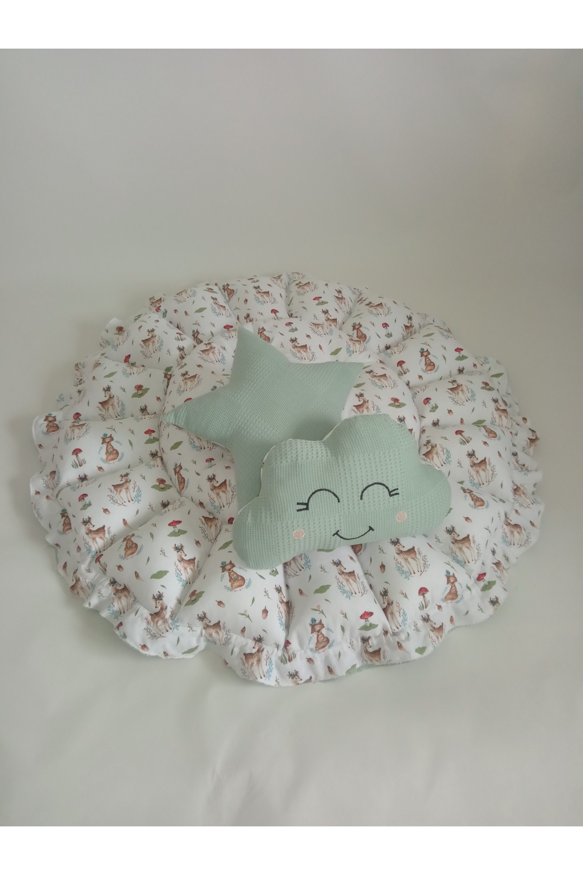 Wenaris 15 parçalık 80x120 pofuduk yorgan seti (set içeriği açıklamada mevcut) fotoğrafı 3 (önizleme)