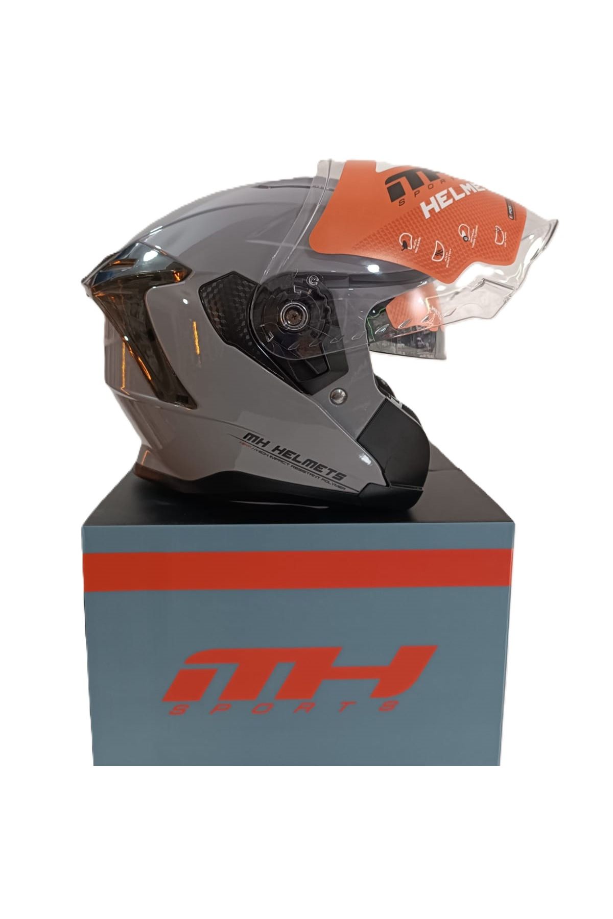 MH SPORTS KASK ÇENESİZ VİZÖRLÜ MH SPORTS MH-836