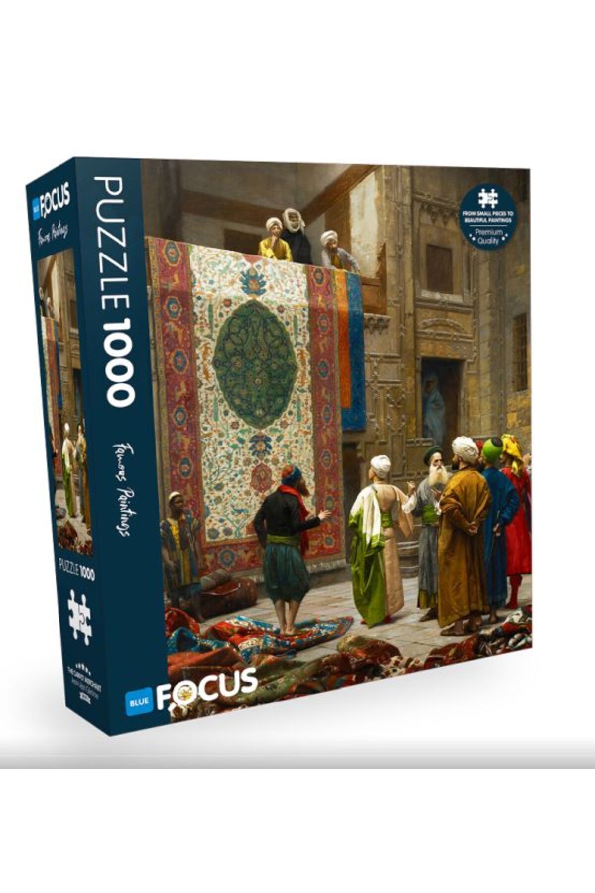 Blue Focus Yayınları Blue Focus 1000 Parça - The Carpet Merchant (Halı Tüccarı)