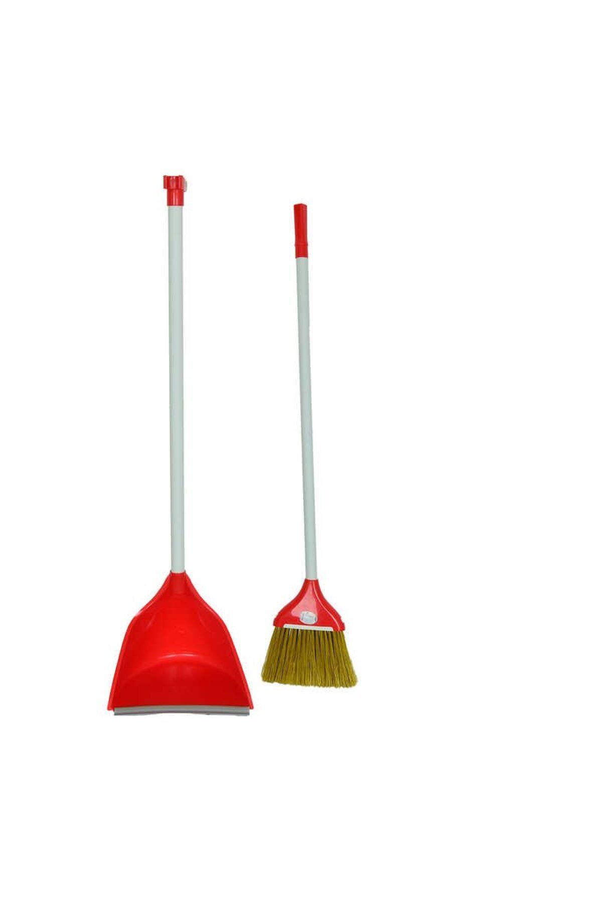 feifei Plastik Saplı Süpürgeli Saplı Faraşlı Fırça Seti Karışık Renk Zp-128