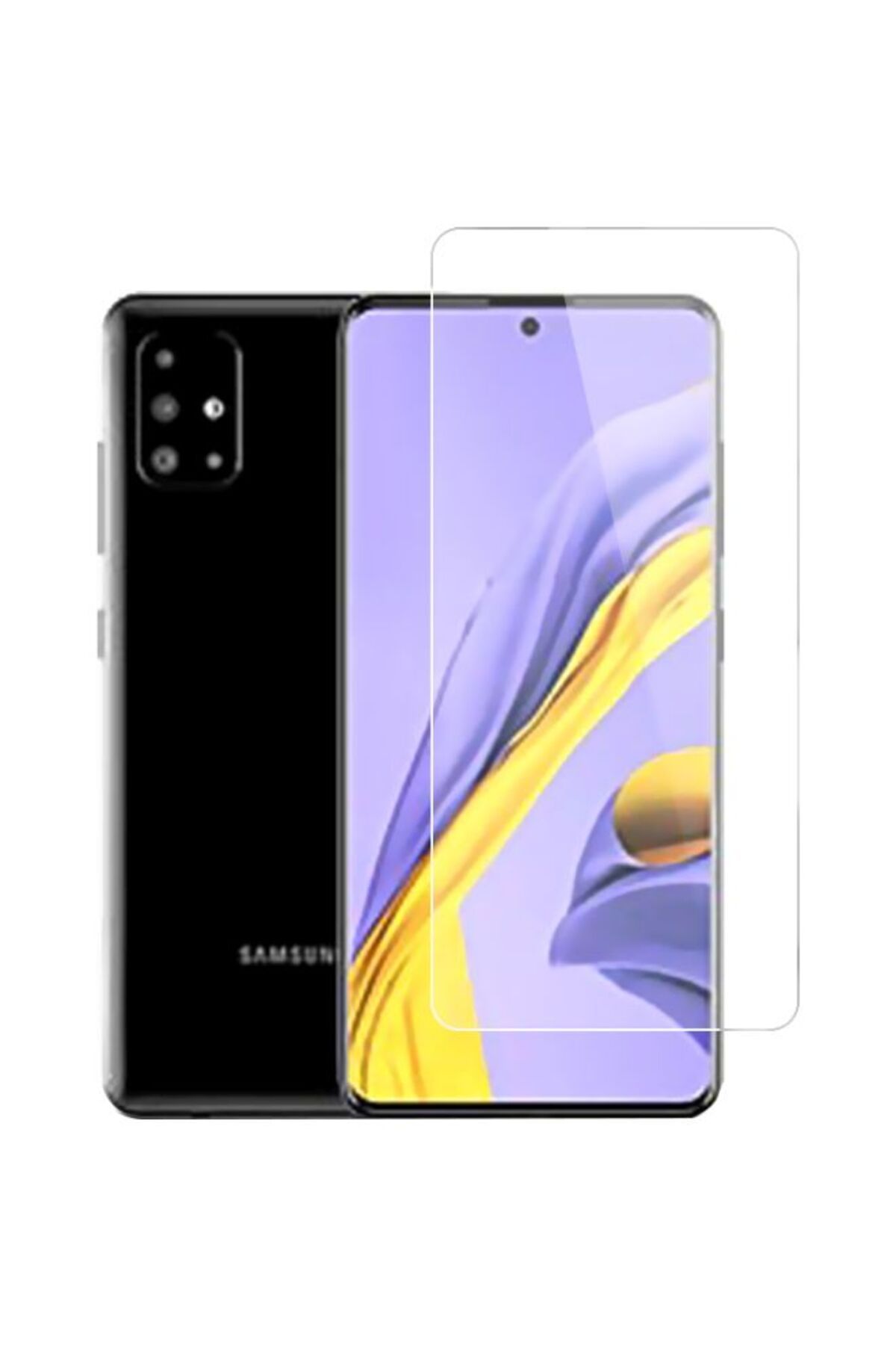 Primo Plus-Tempered Glass Screen Protector For Samsung Galaxy A51 clear 2