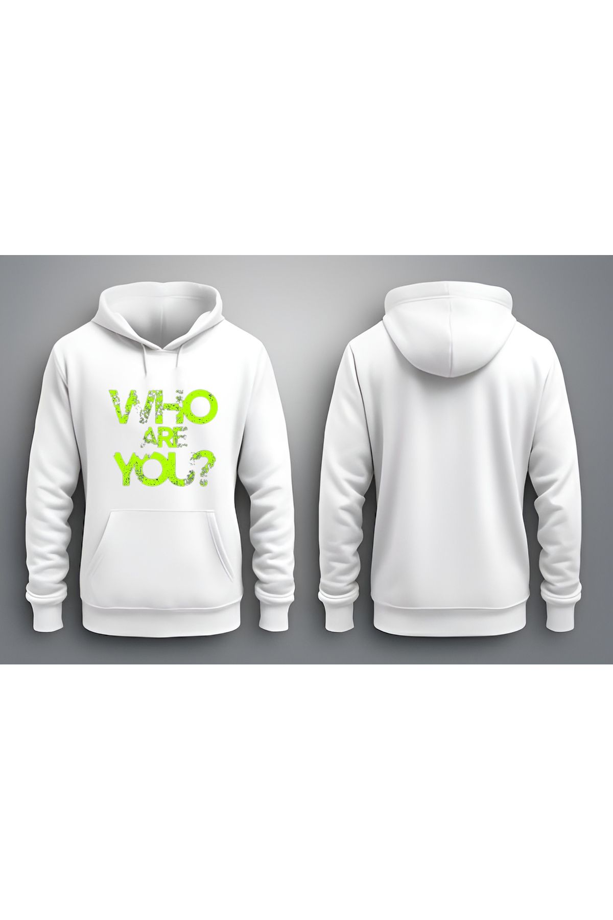 CDA BEYAZ WHO ARE YOU UNISEX SWEATSHIRT