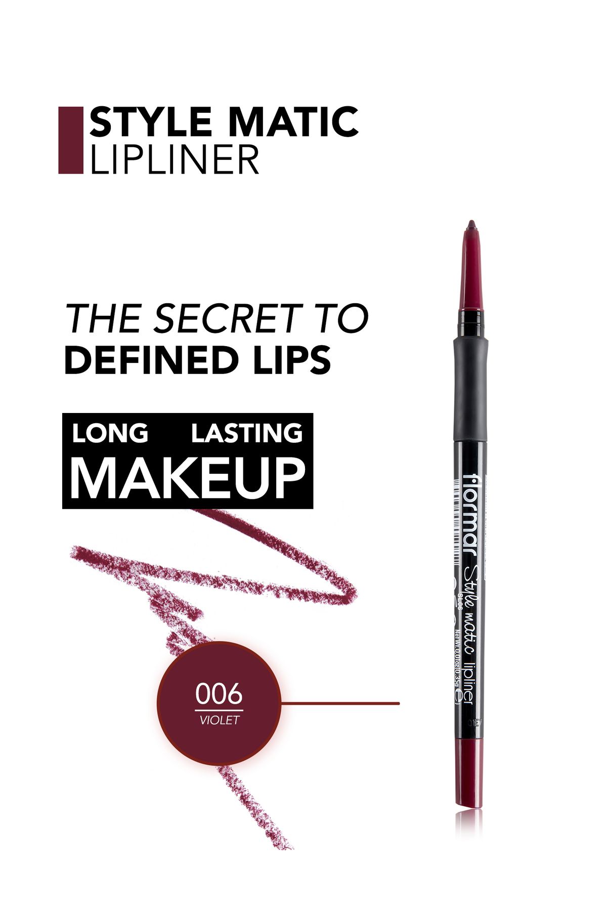 Flormar-ستايل ماتيك SMLL-06 بنفسجي SL 4