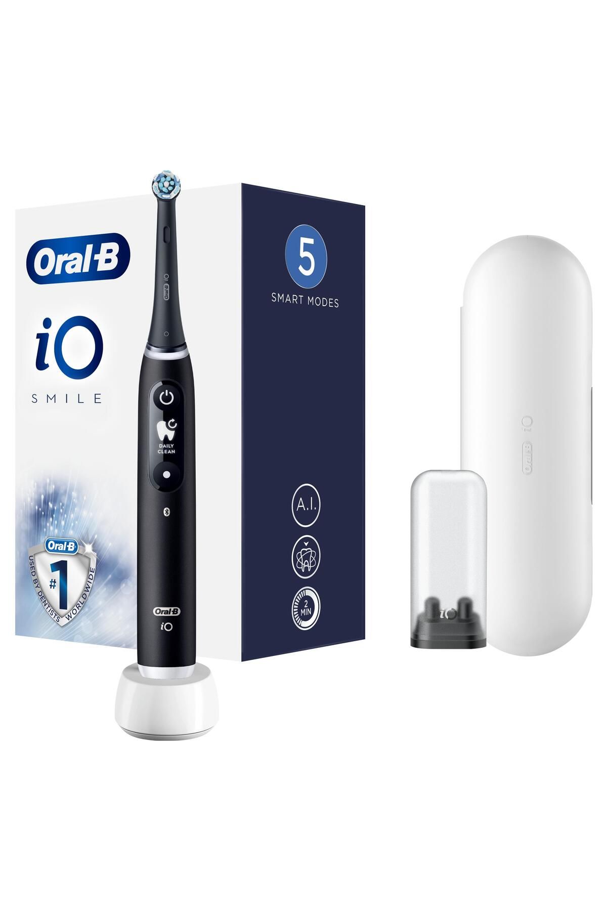 Oral-B iO 6 Smile Şarjlı Diş Fırçası - Siyah