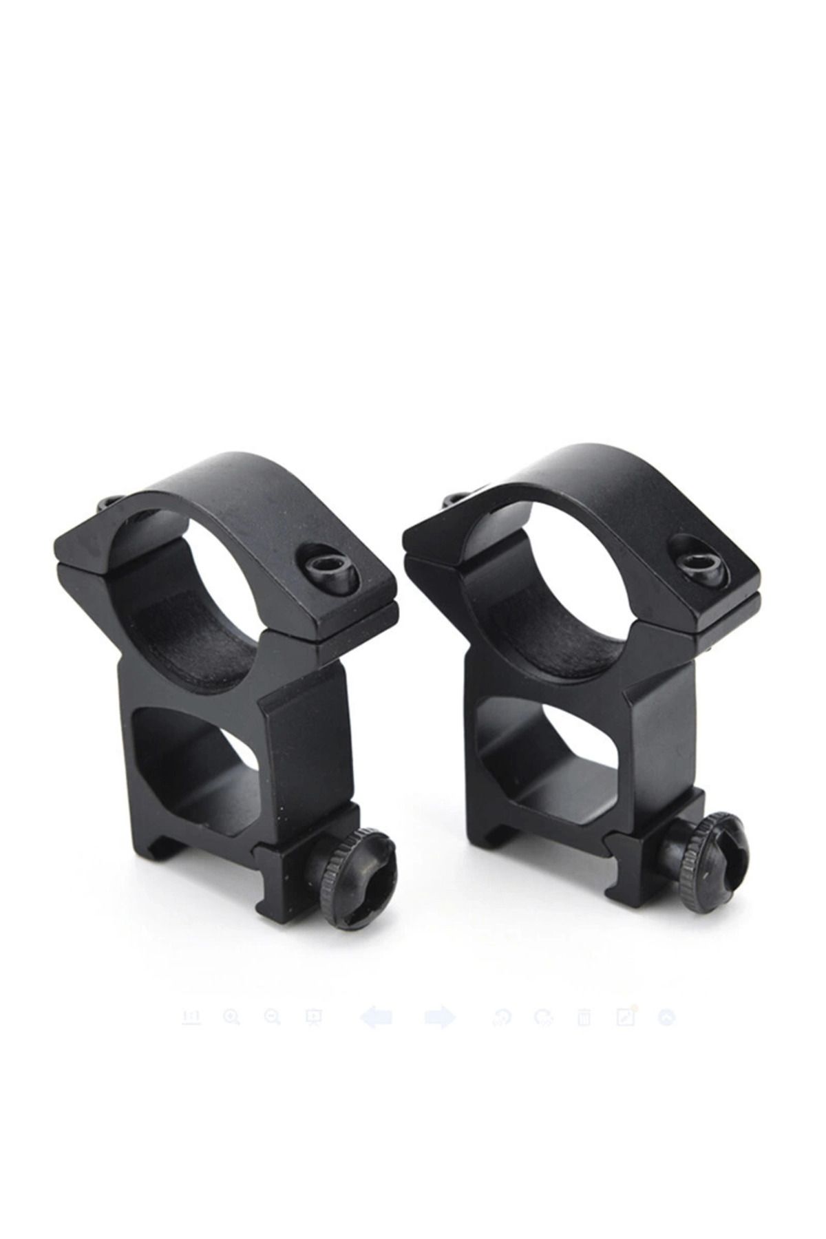 Kuzgun Ticaret - Dürbünü Lazeri Montaj Kelepçesi Çelik Alaşım 22mm ( Lisinya )