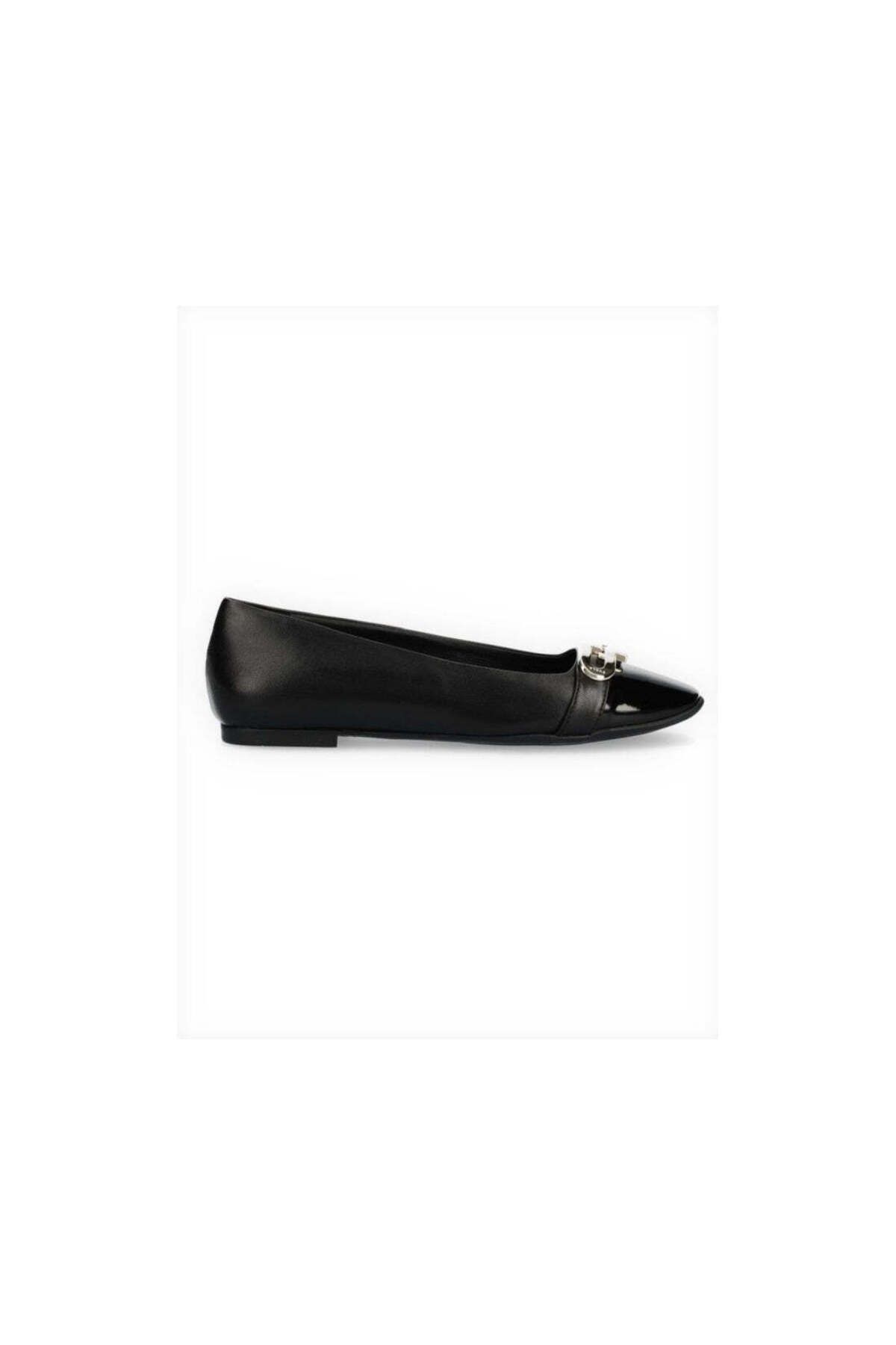 FURLA-Black Ballerinas Womens Shoes 1