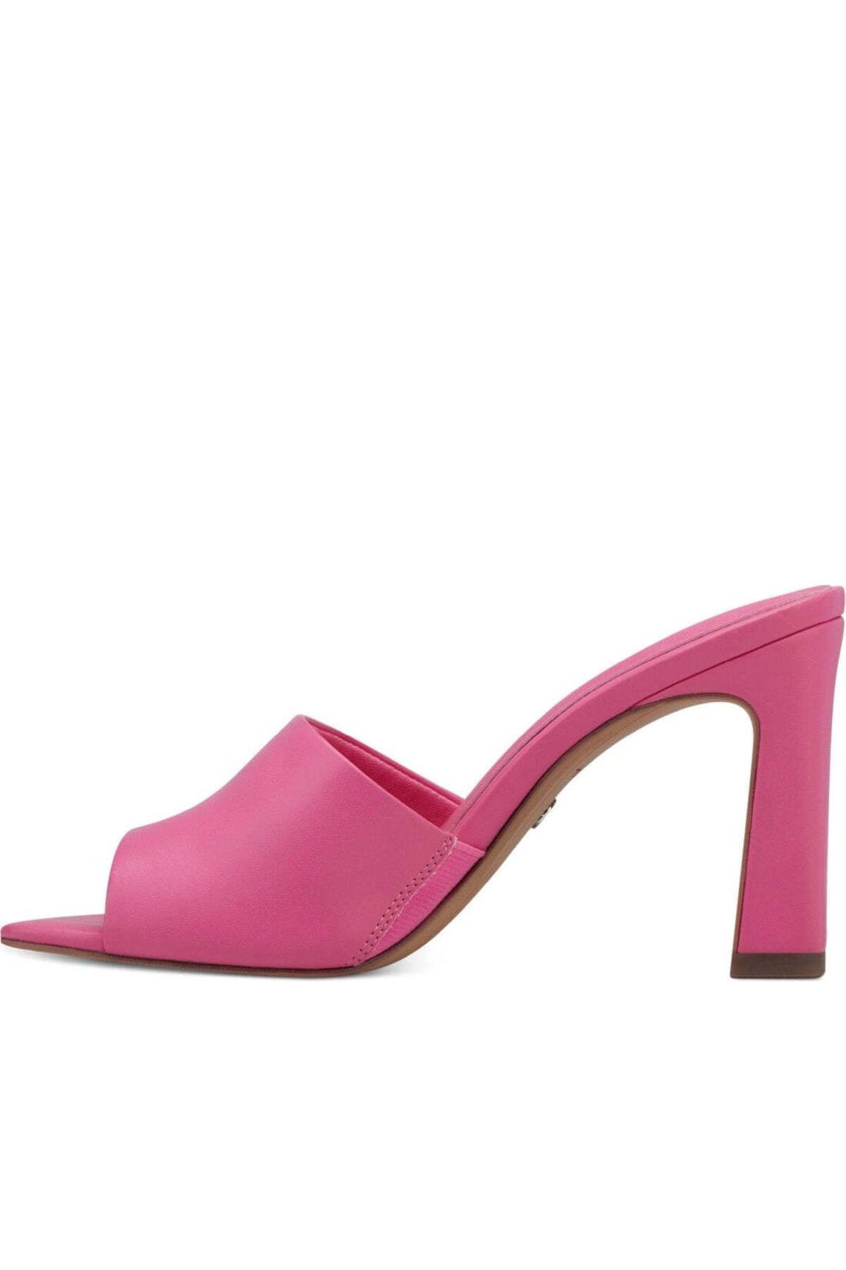 Tamaris-Pink Mules Womens Shoes 3