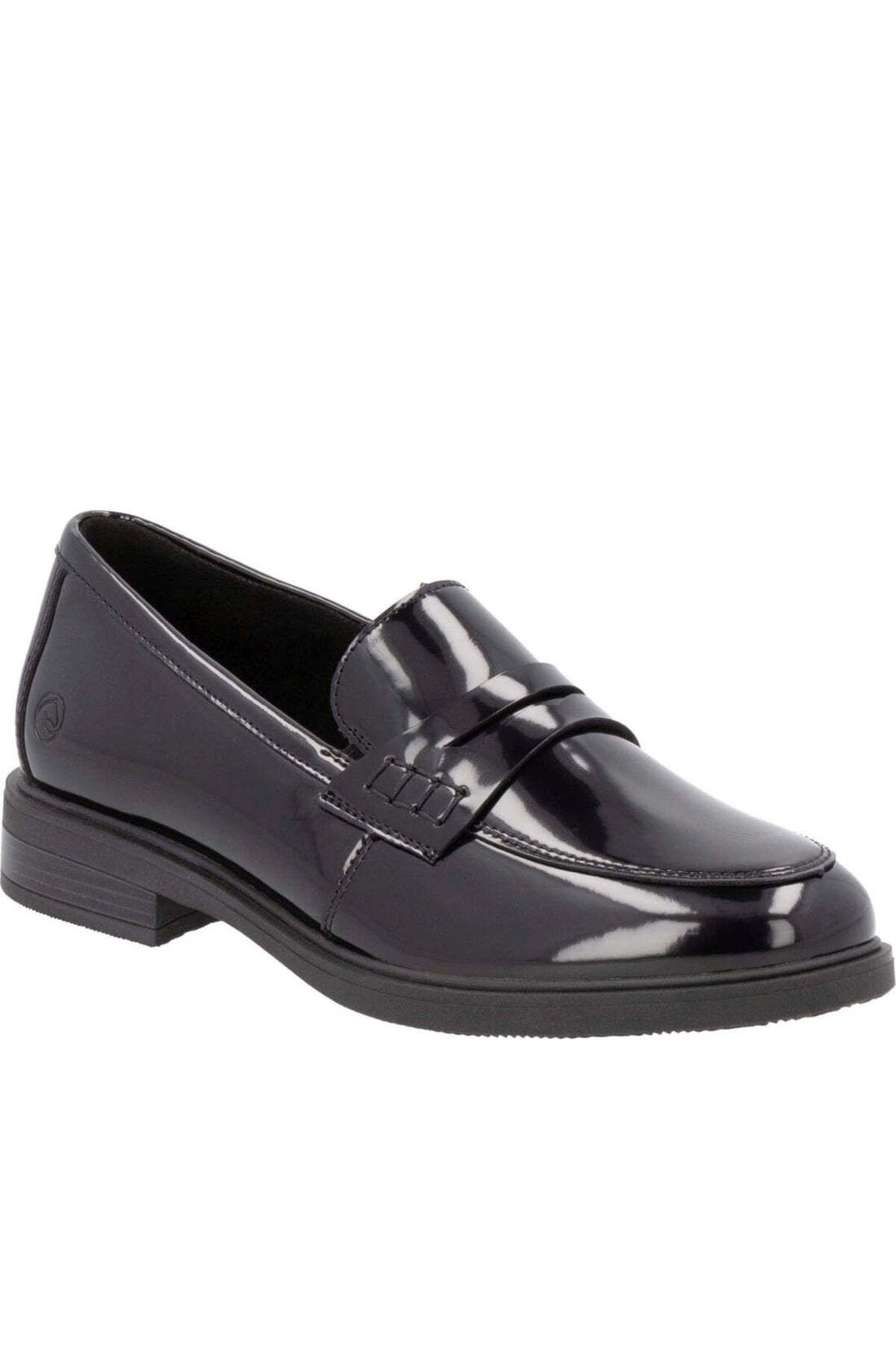Remonte Mocasini Negri Pantofi Dama Femeie - 38