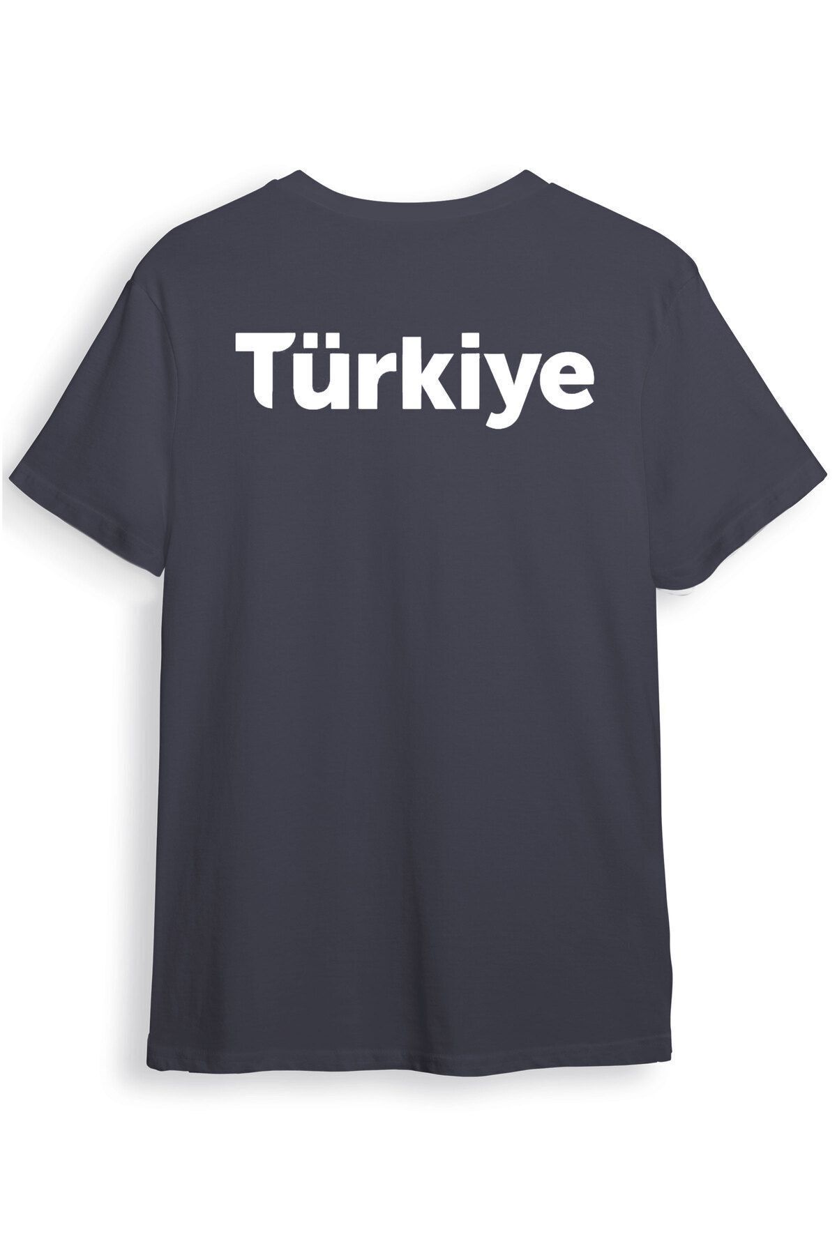 onsrawear TÜRKİYE Ön Arka Baskılı Regular Fit %100 Pamuk T-Shirt