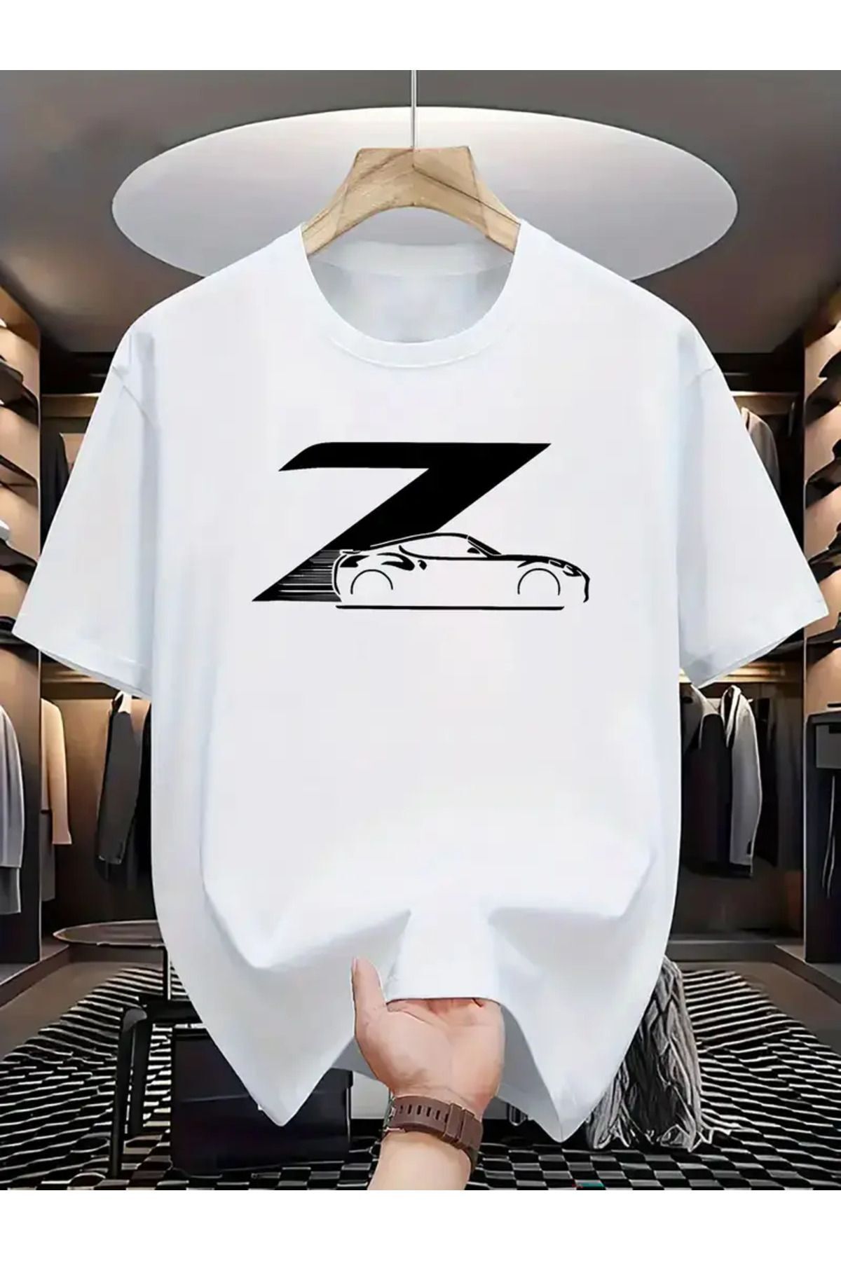 YOHO SPORT 350z tasarım Baskılı özel Unisex Tshirt