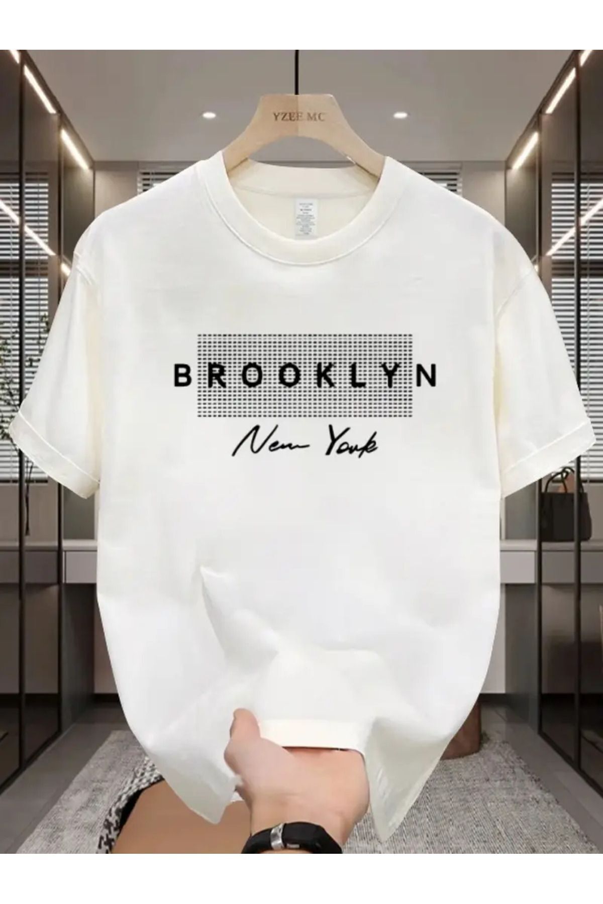 YOHO SPORT Brooklyn NY imza tasarım Baskılı özel Unisex Tshirt