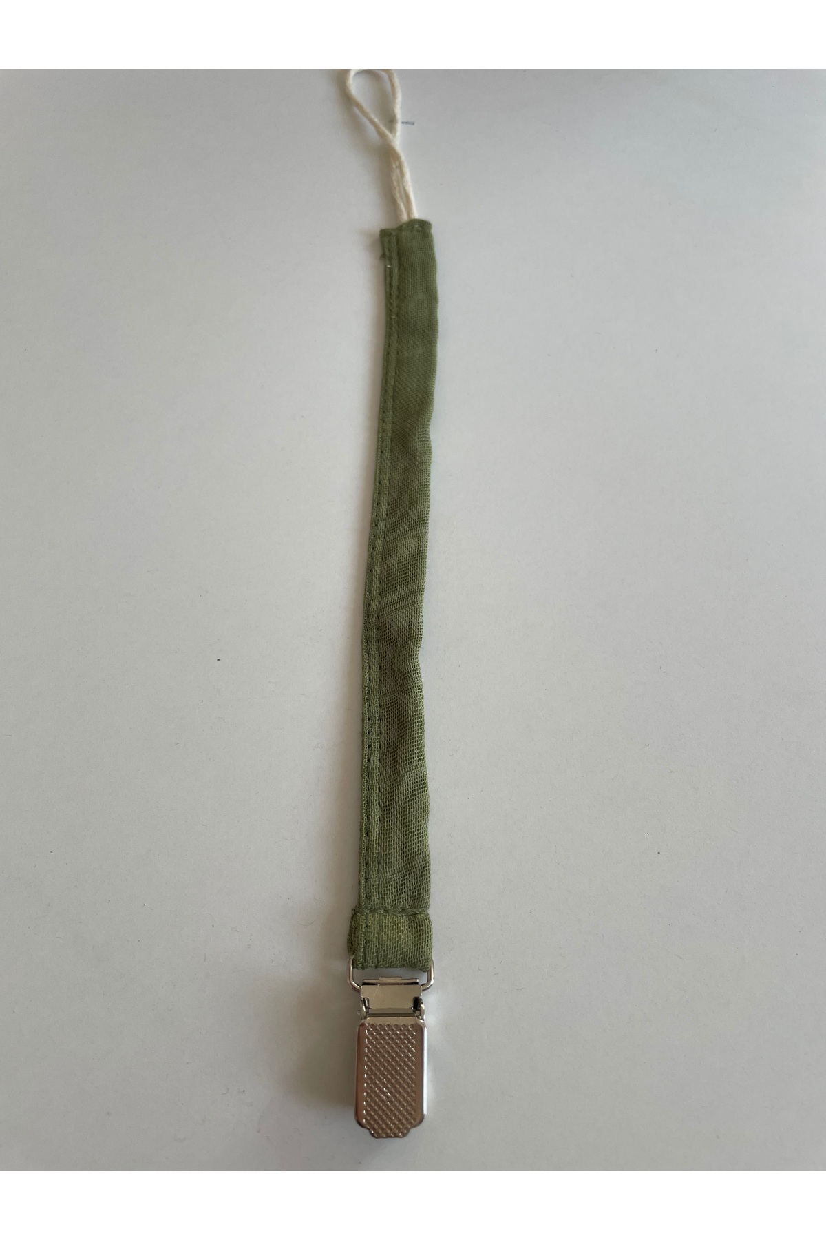 runbaby Yeşil Renk Müslin Emzik Askısı fotoğrafı 2 (önizleme)