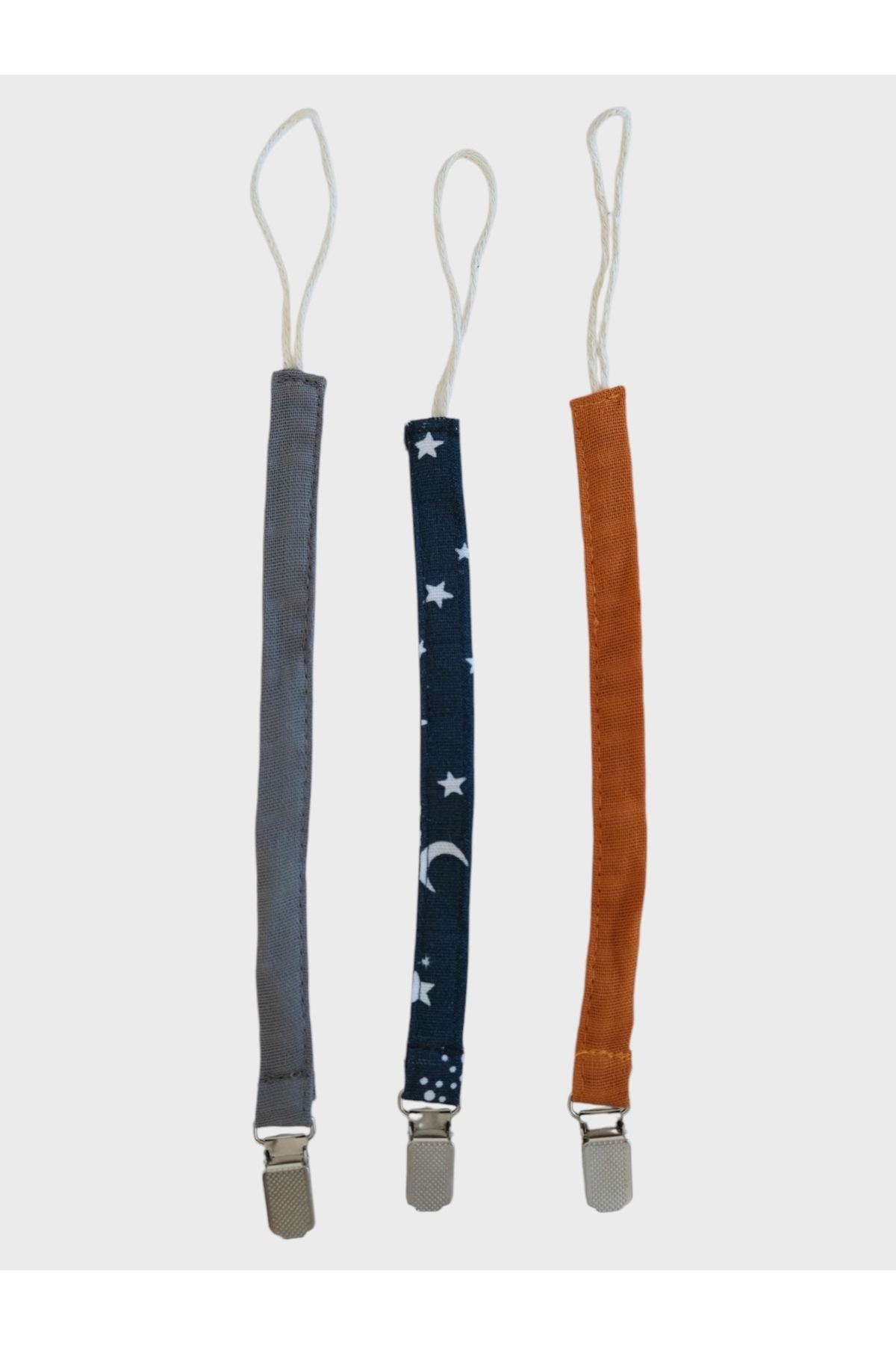 runbaby Run Baby Müslin Emzik Askısı 3 Adet fotoğrafı 2 (önizleme)