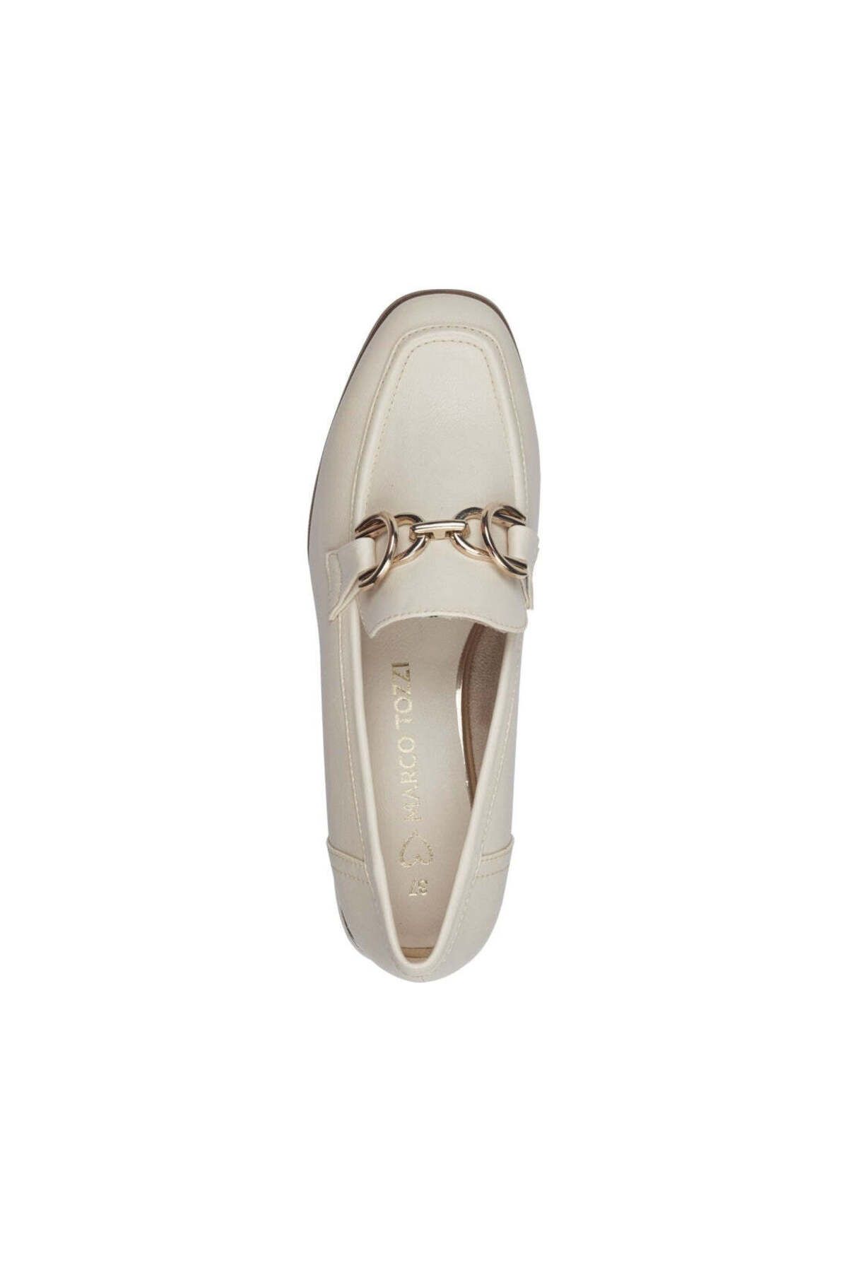 Marco Tozzi-Beige Loafers Womens Shoes 4